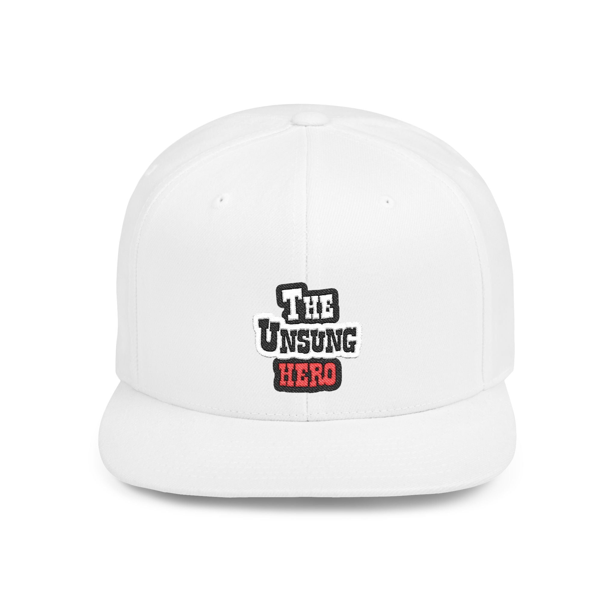The Unsung Hero - Flat Bill Snapback Hat