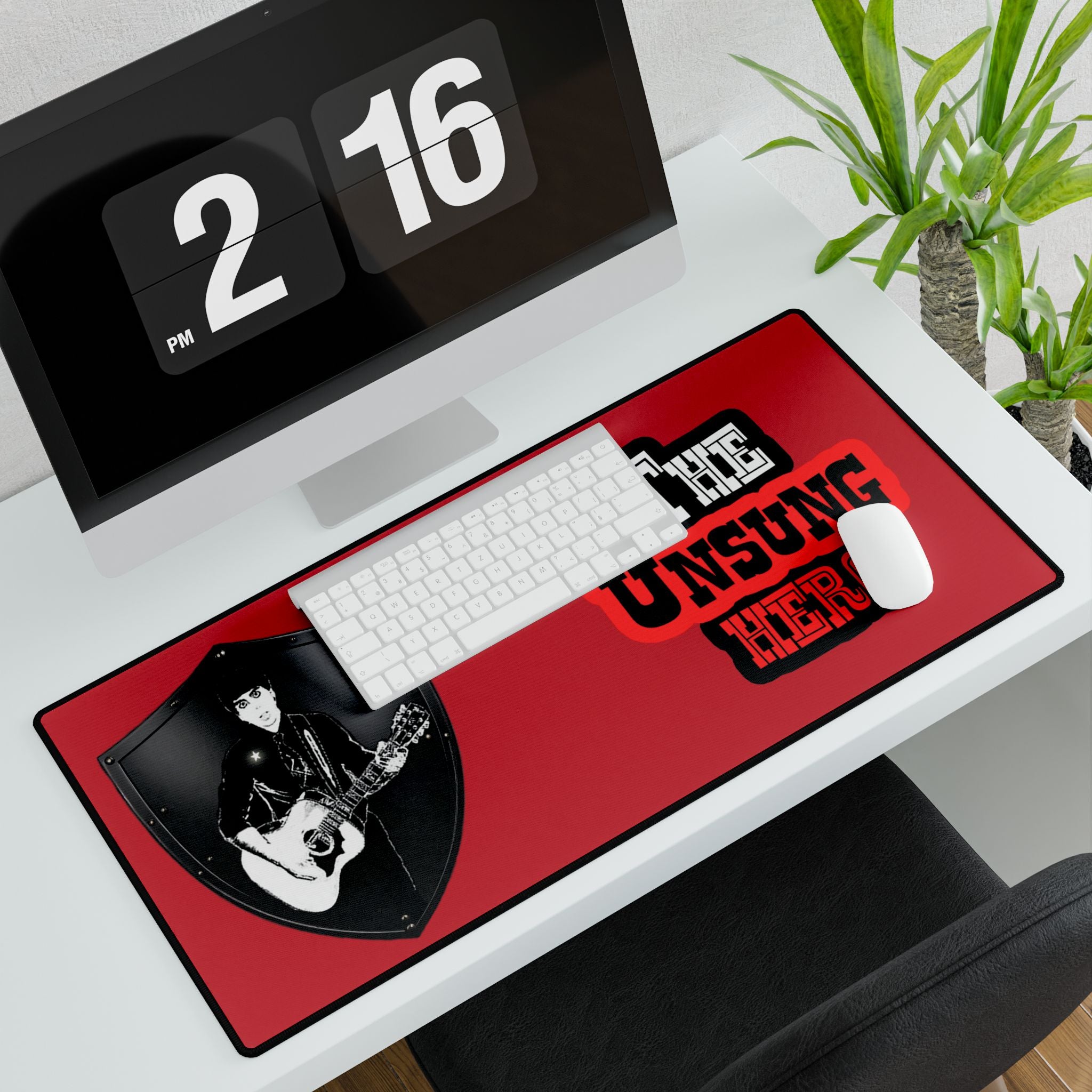 The Unsung Hero - Heroic Desk Mat