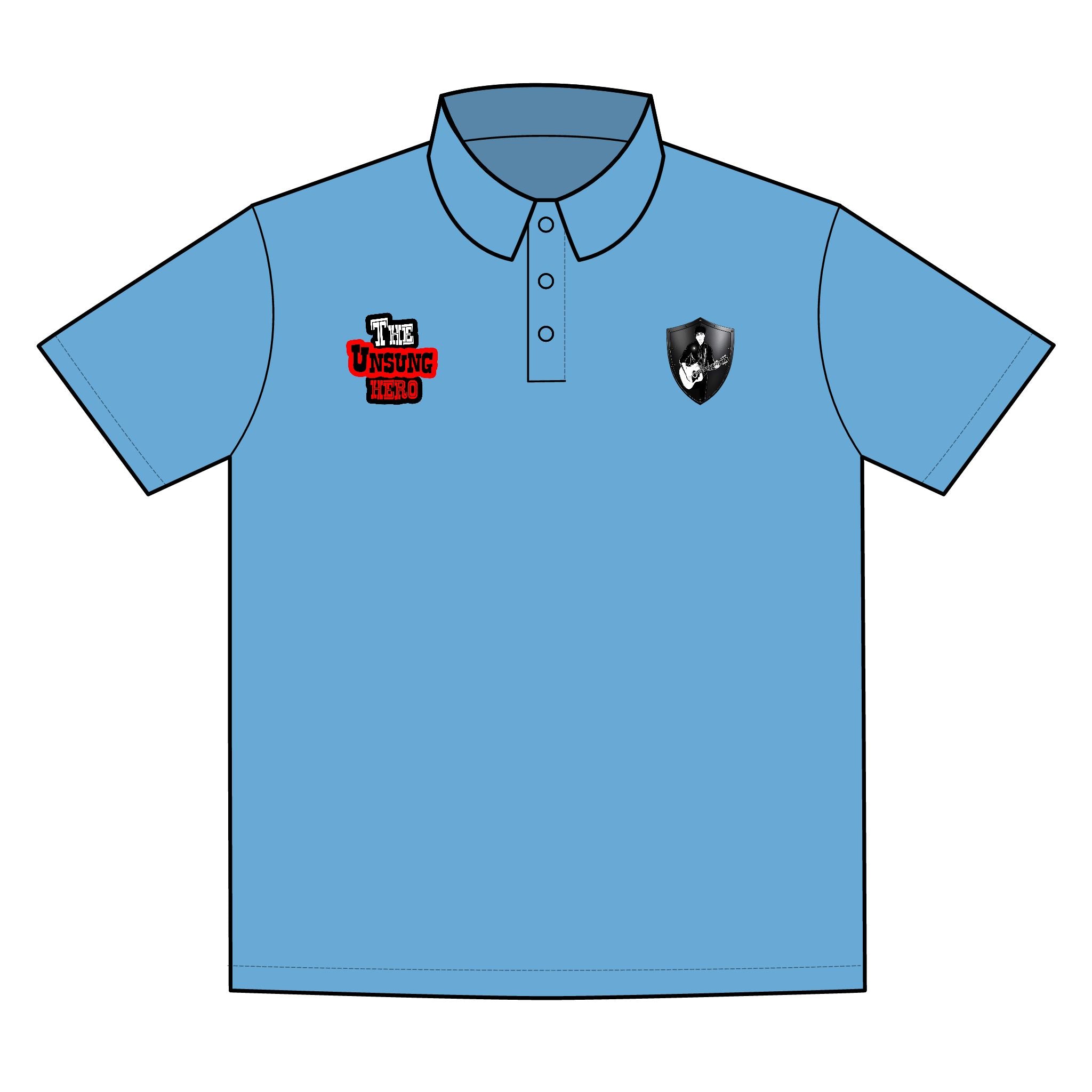 The Unsung Hero - Sporty Polo Shirt