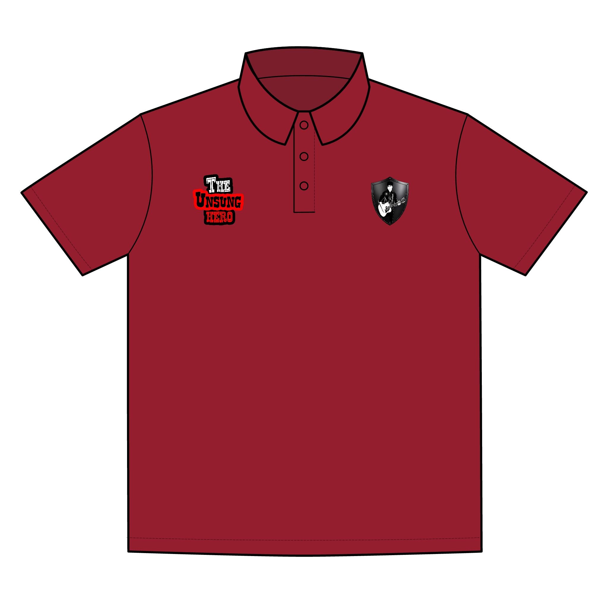 The Unsung Hero - Sporty Polo Shirt