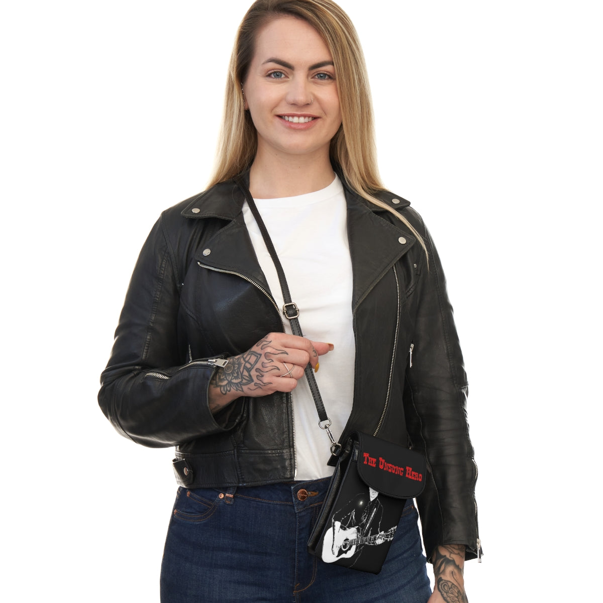 The Unsung Hero - Crossbody Cell Phone Pouch