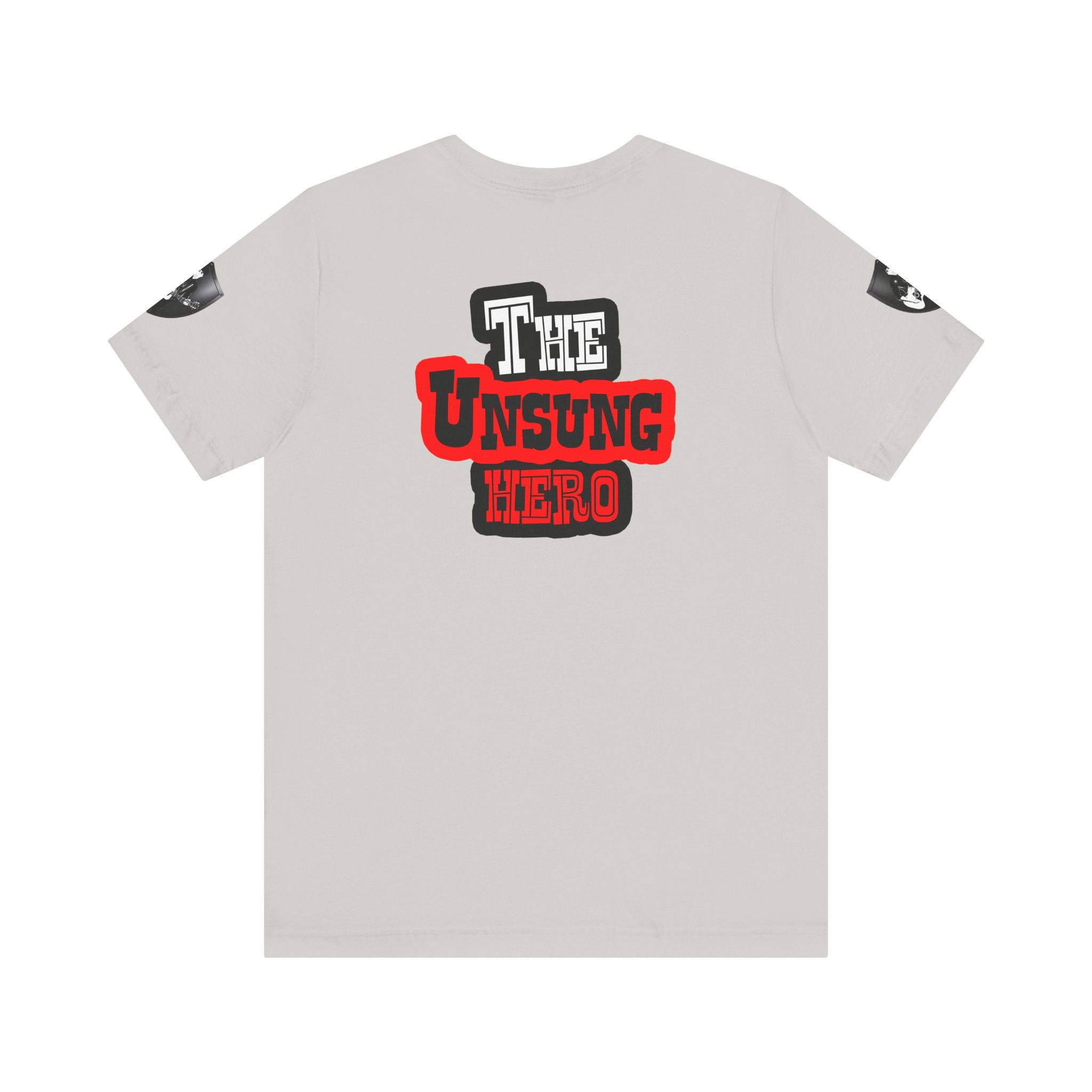 The Unsung Hero - Grey Skeleton T-Shirt [Unisex]