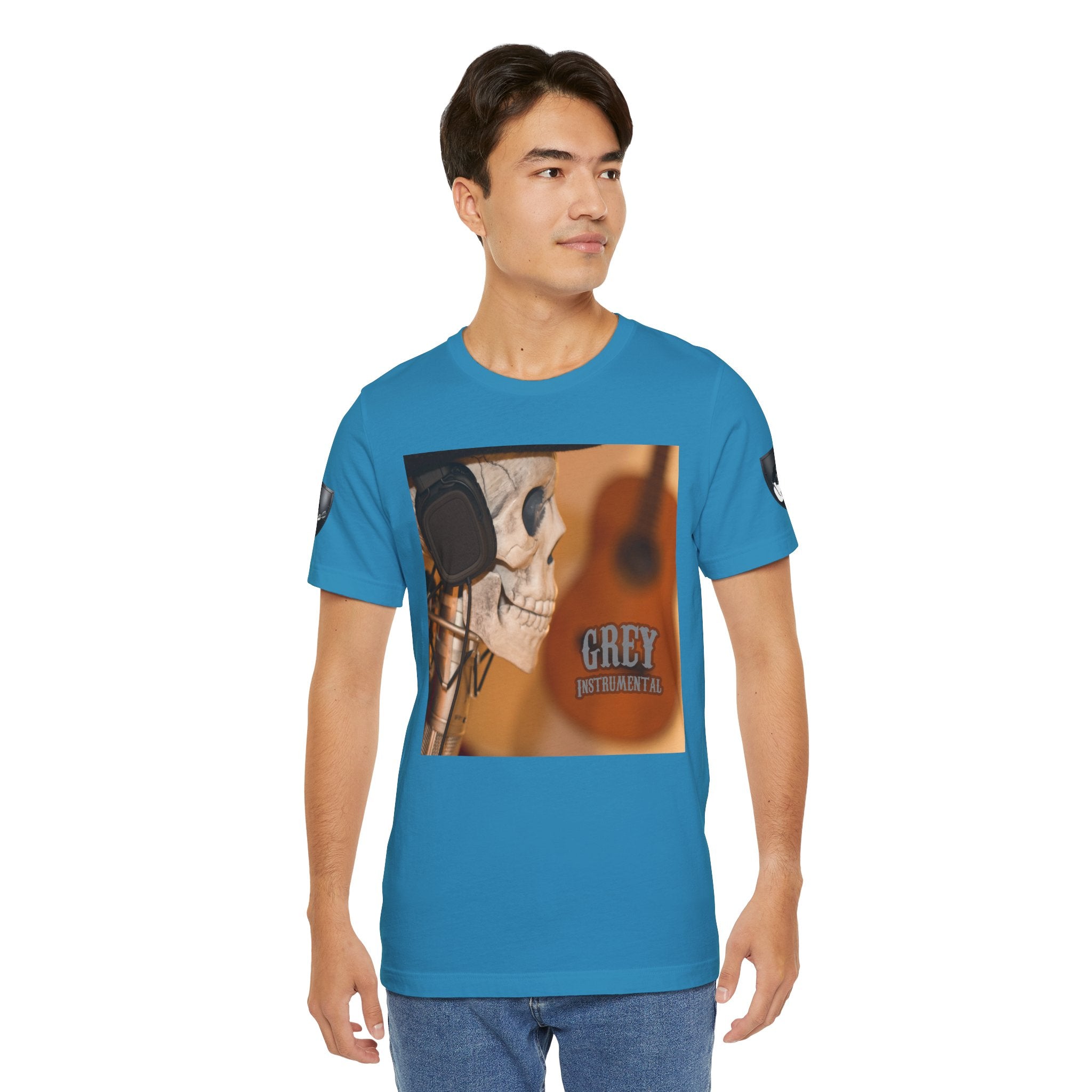 The Unsung Hero - Grey Skeleton T-Shirt [Unisex]