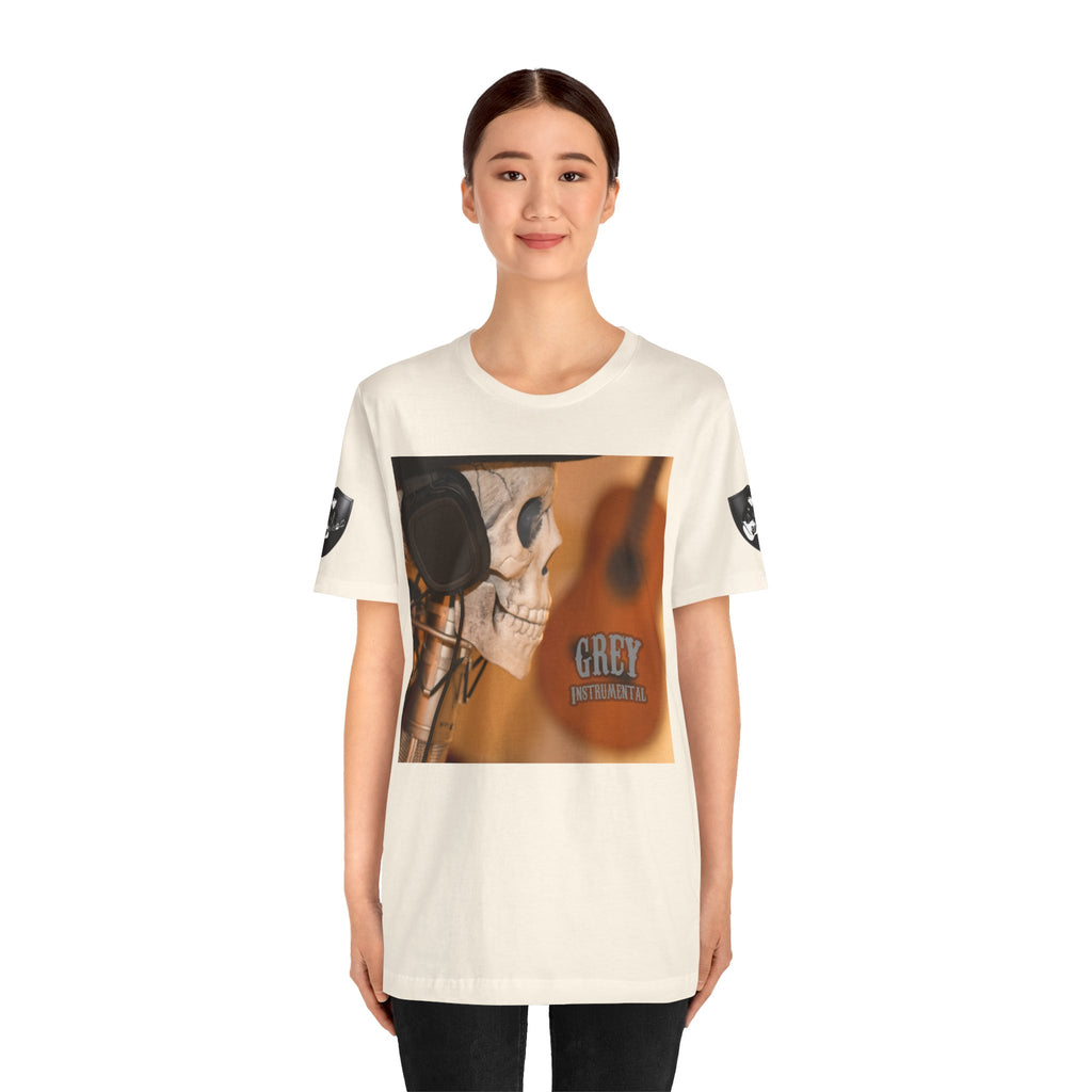 The Unsung Hero - Grey Skeleton T-Shirt [Unisex]