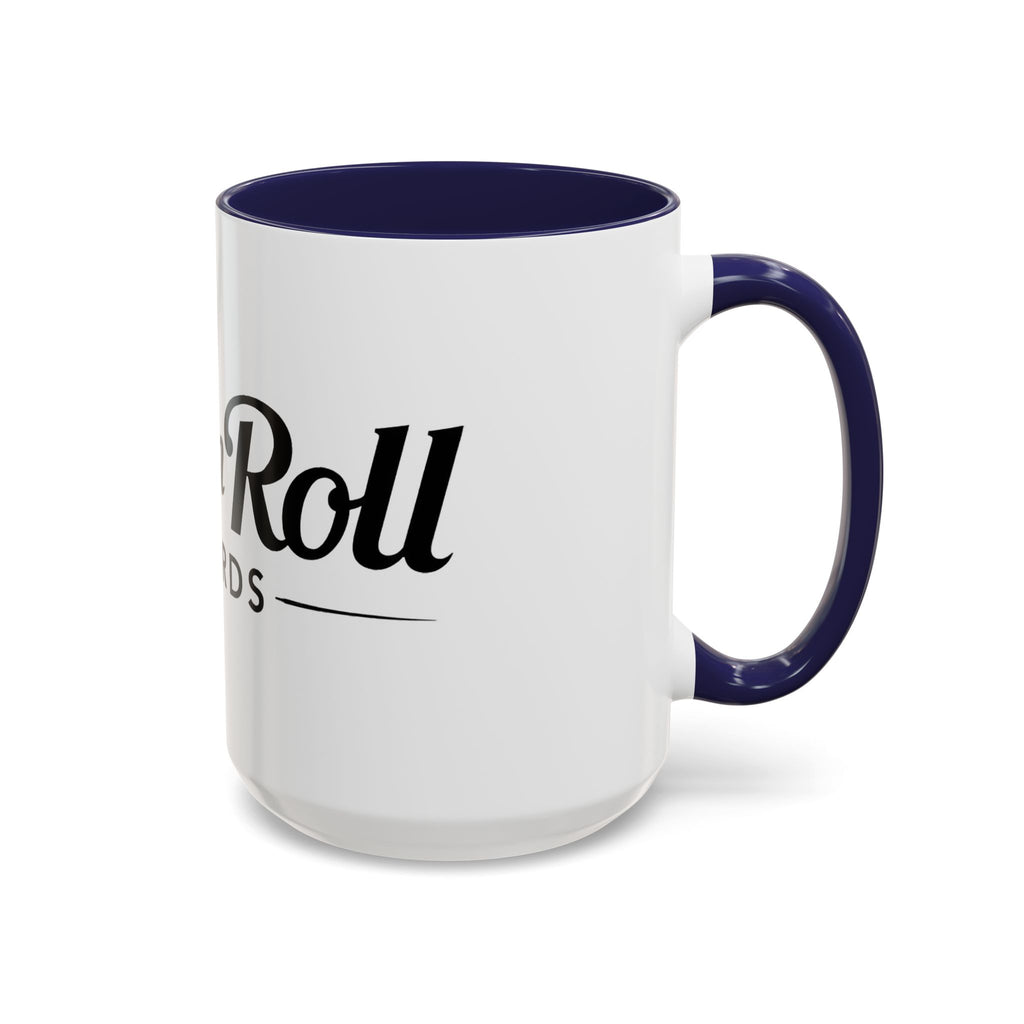 Rock n' Roll Records - Accent Coffee Mug