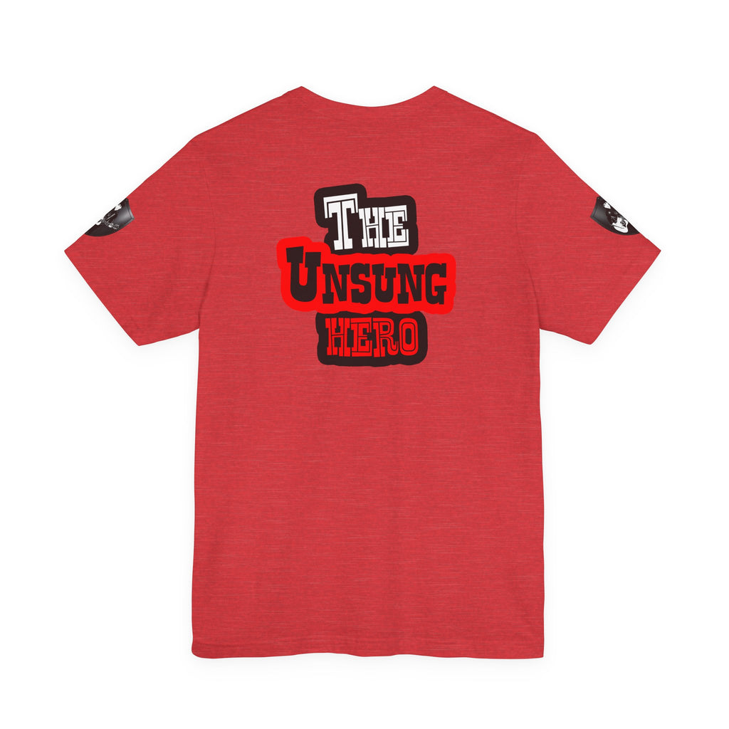 The Unsung Hero - Grey Skeleton T-Shirt [Unisex]