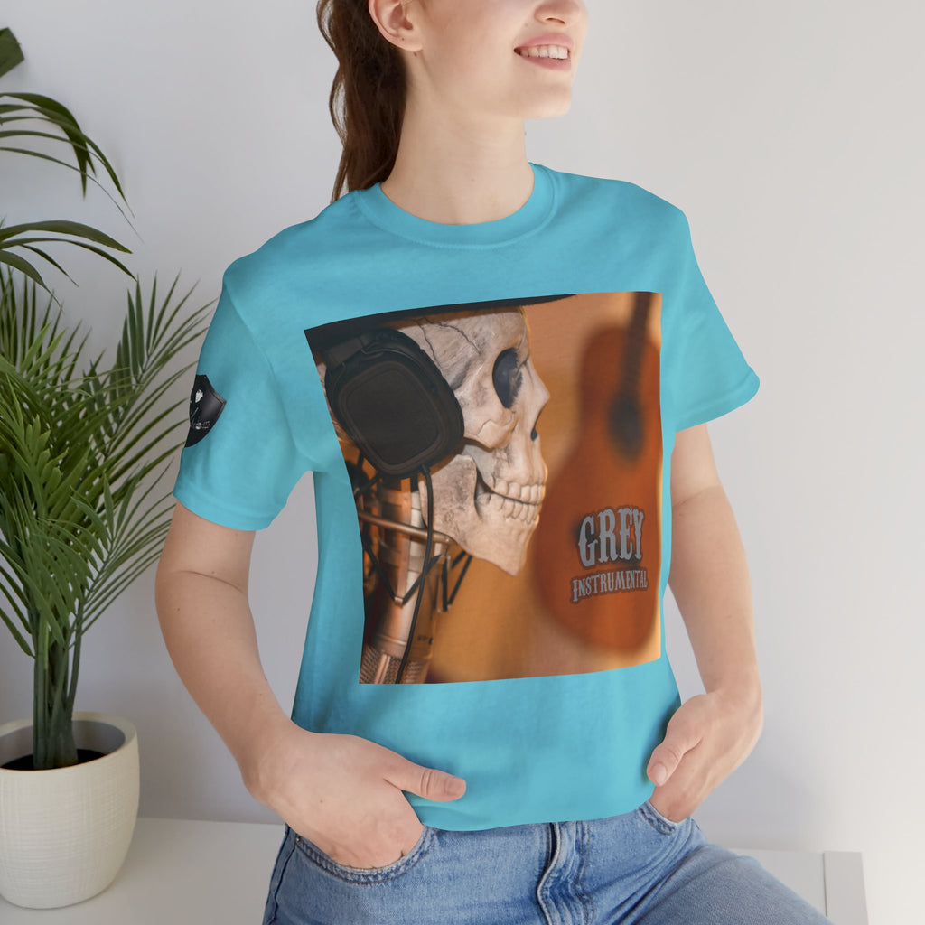 The Unsung Hero - Grey Skeleton T-Shirt [Unisex]