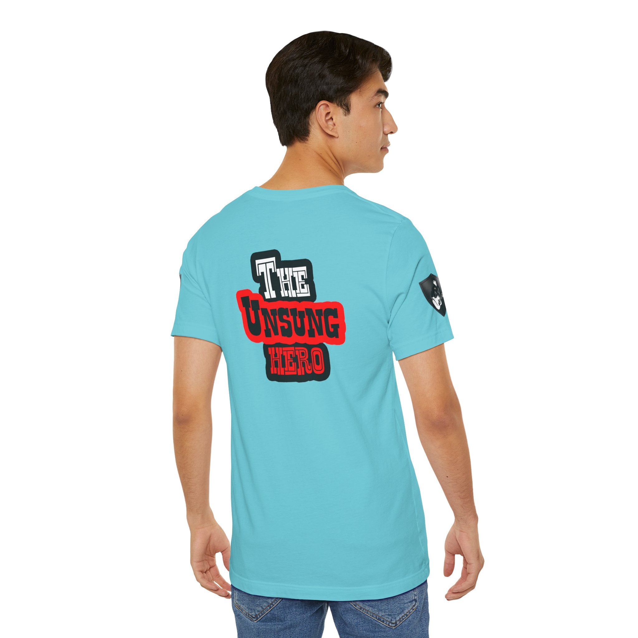 The Unsung Hero - Grey Skeleton T-Shirt [Unisex]