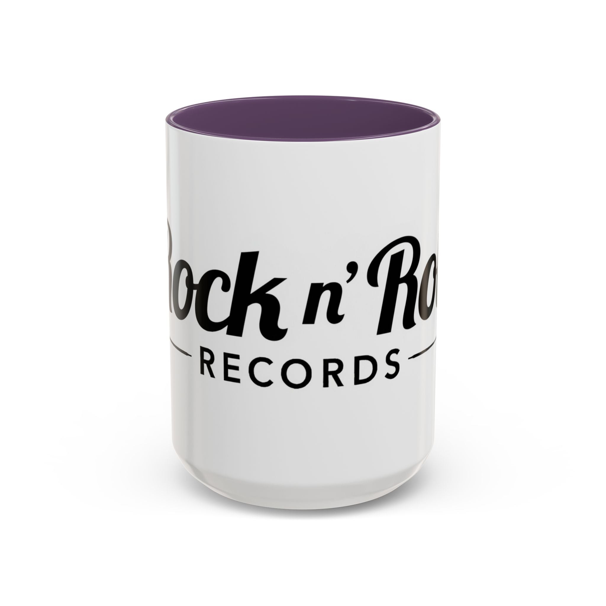 Rock n' Roll Records - Accent Coffee Mug