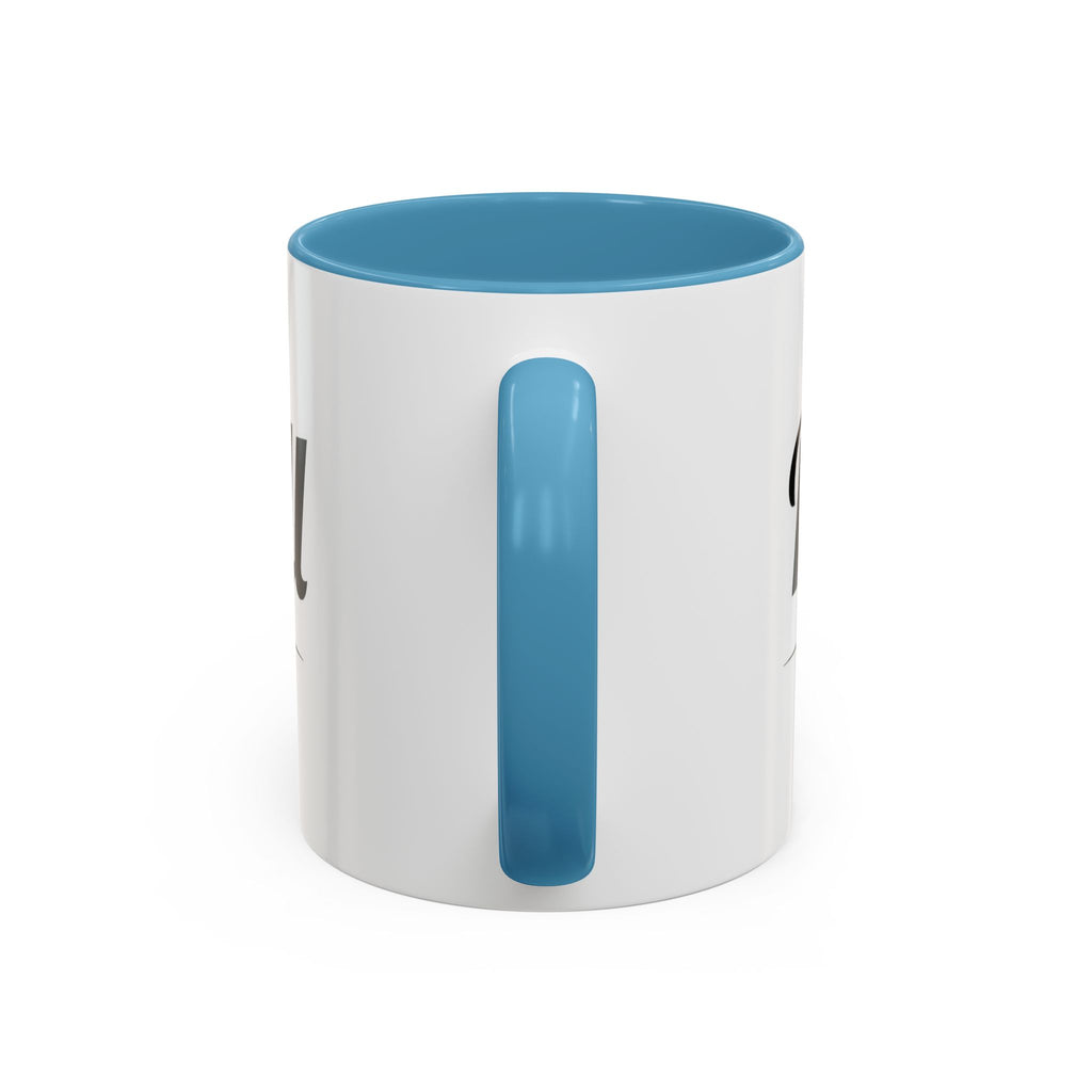 Rock n' Roll Records - Accent Coffee Mug