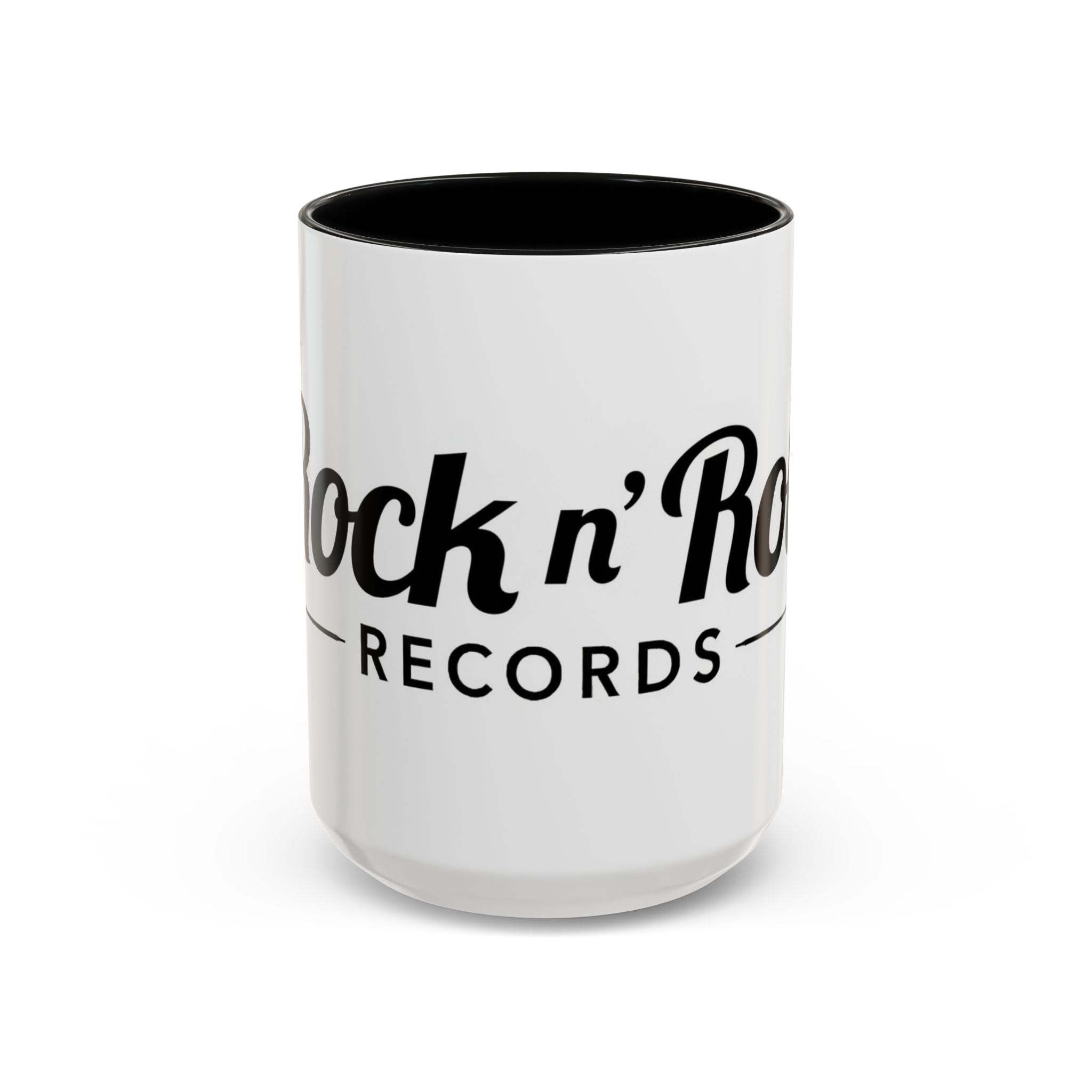 Rock n' Roll Records - Accent Coffee Mug