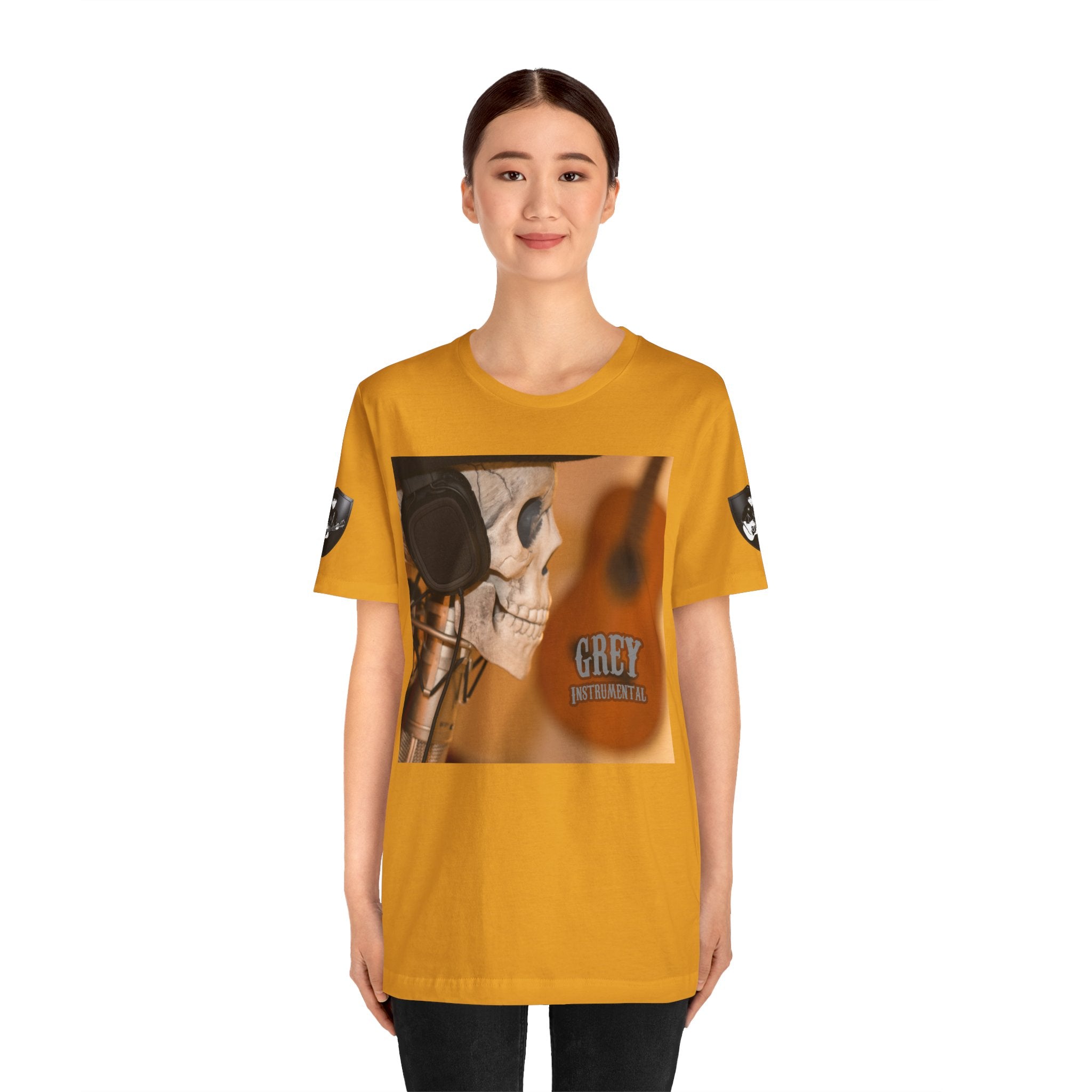 The Unsung Hero - Grey Skeleton T-Shirt [Unisex]