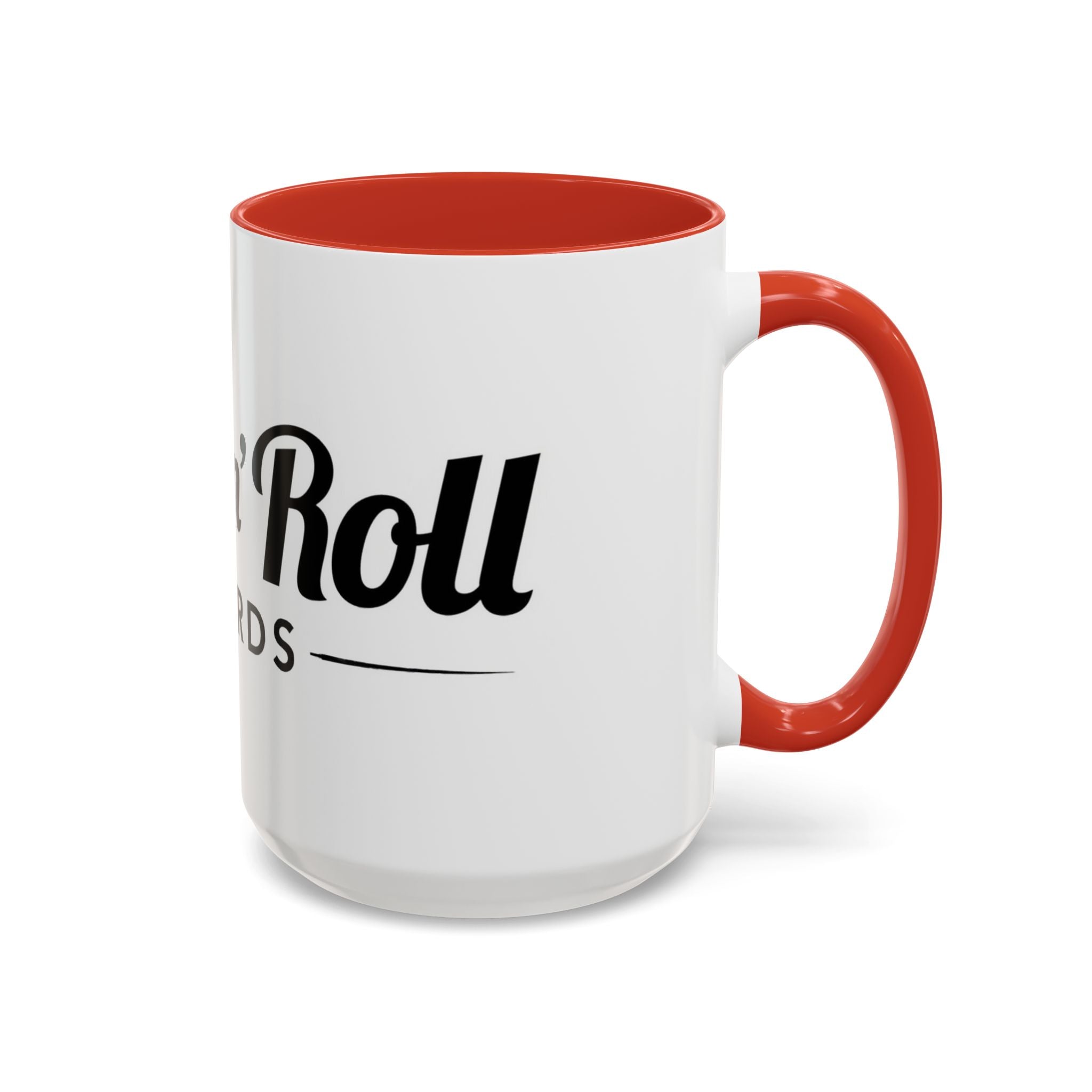 Rock n' Roll Records - Accent Coffee Mug