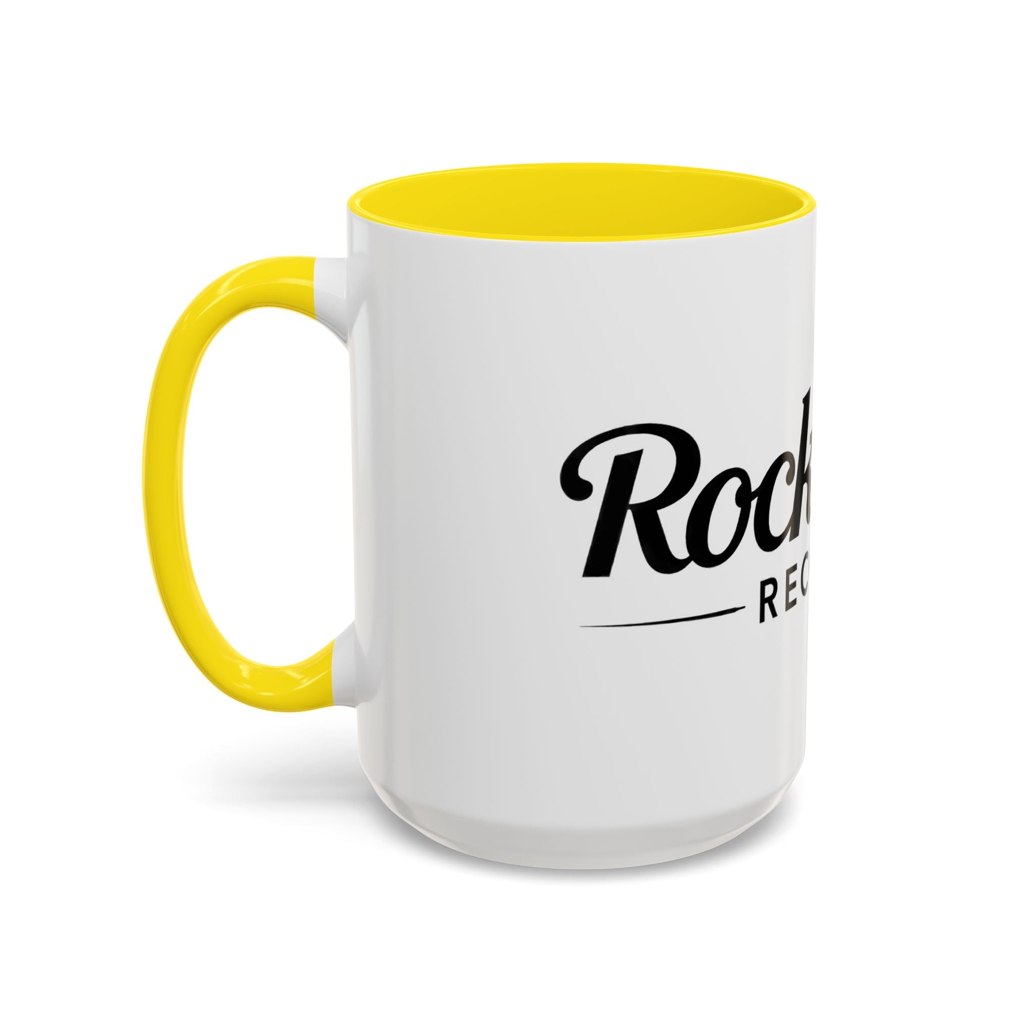 Rock n' Roll Records - Accent Coffee Mug