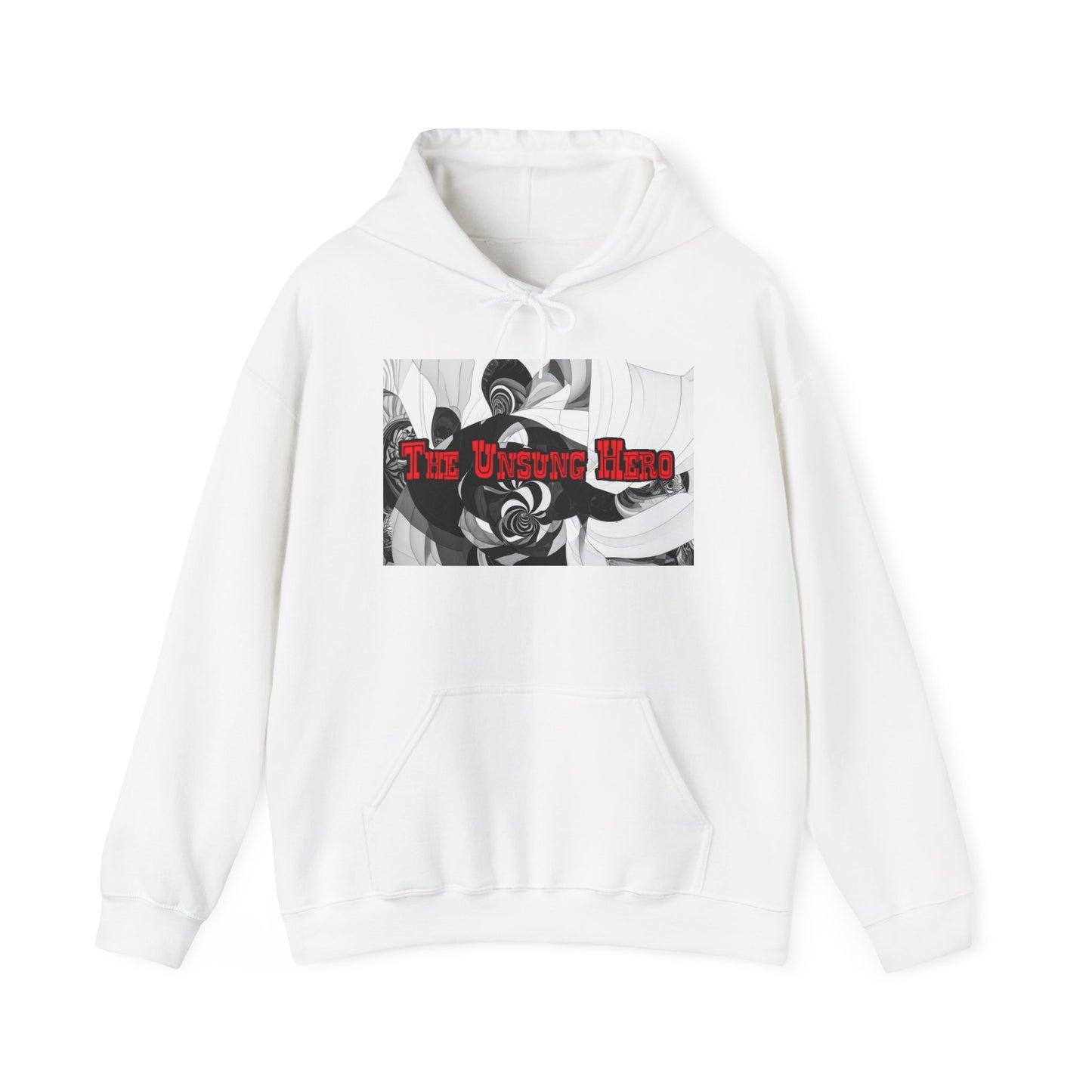 The Unsung Hero - Hooded Spiral Sweatshirt [Unisex]