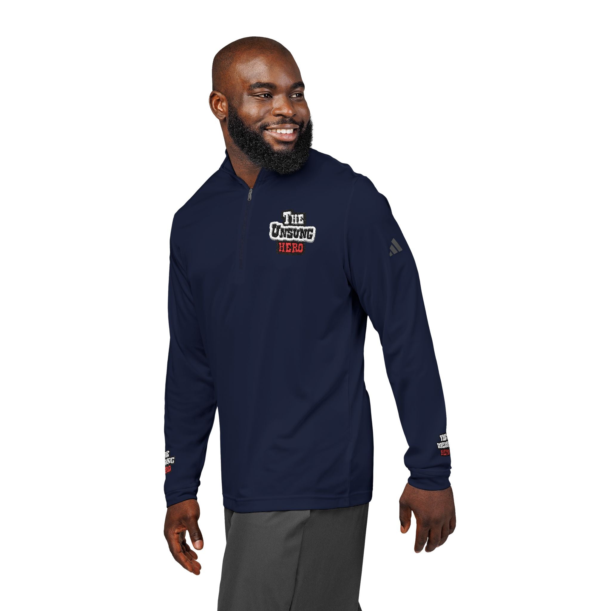 The Unsung Hero - adidas Quarter-Zip Performance Pullover [Unisex]