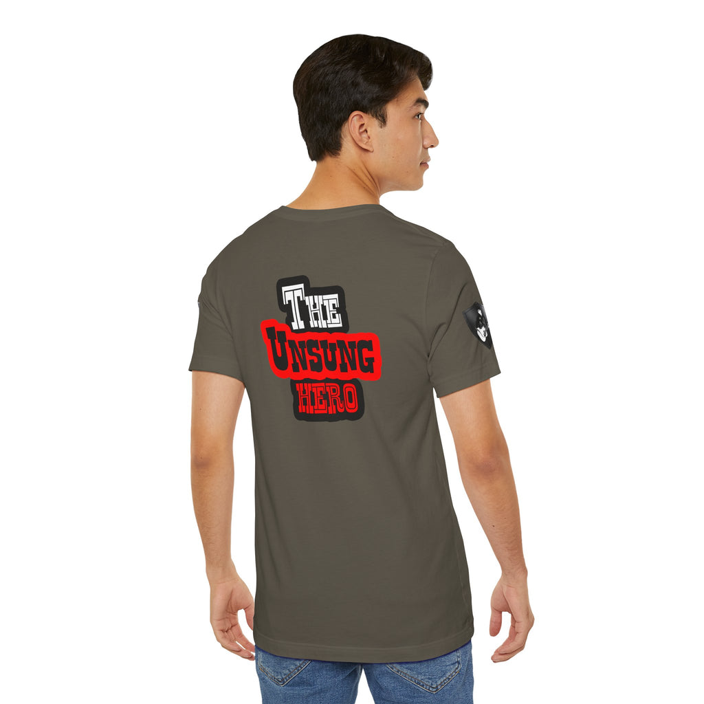 The Unsung Hero - Grey Skeleton T-Shirt [Unisex]