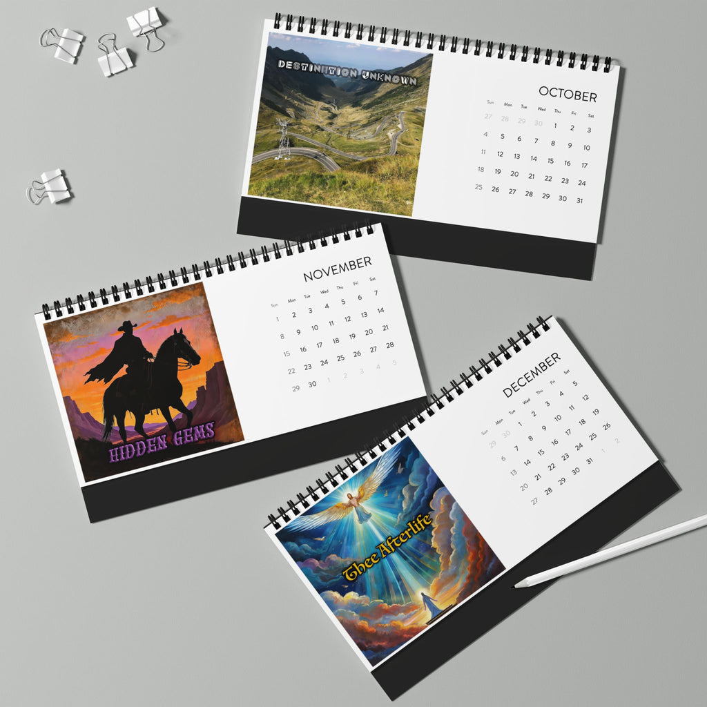 2026 Desktop Calendar — The Unsung Hero