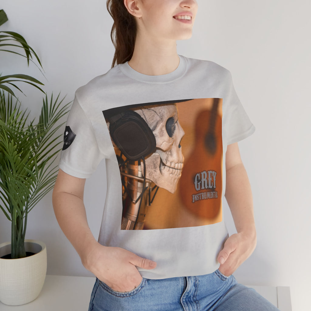 The Unsung Hero - Grey Skeleton T-Shirt [Unisex]