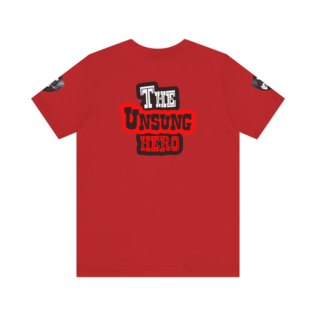 The Unsung Hero - Grey Skeleton T-Shirt [Unisex]