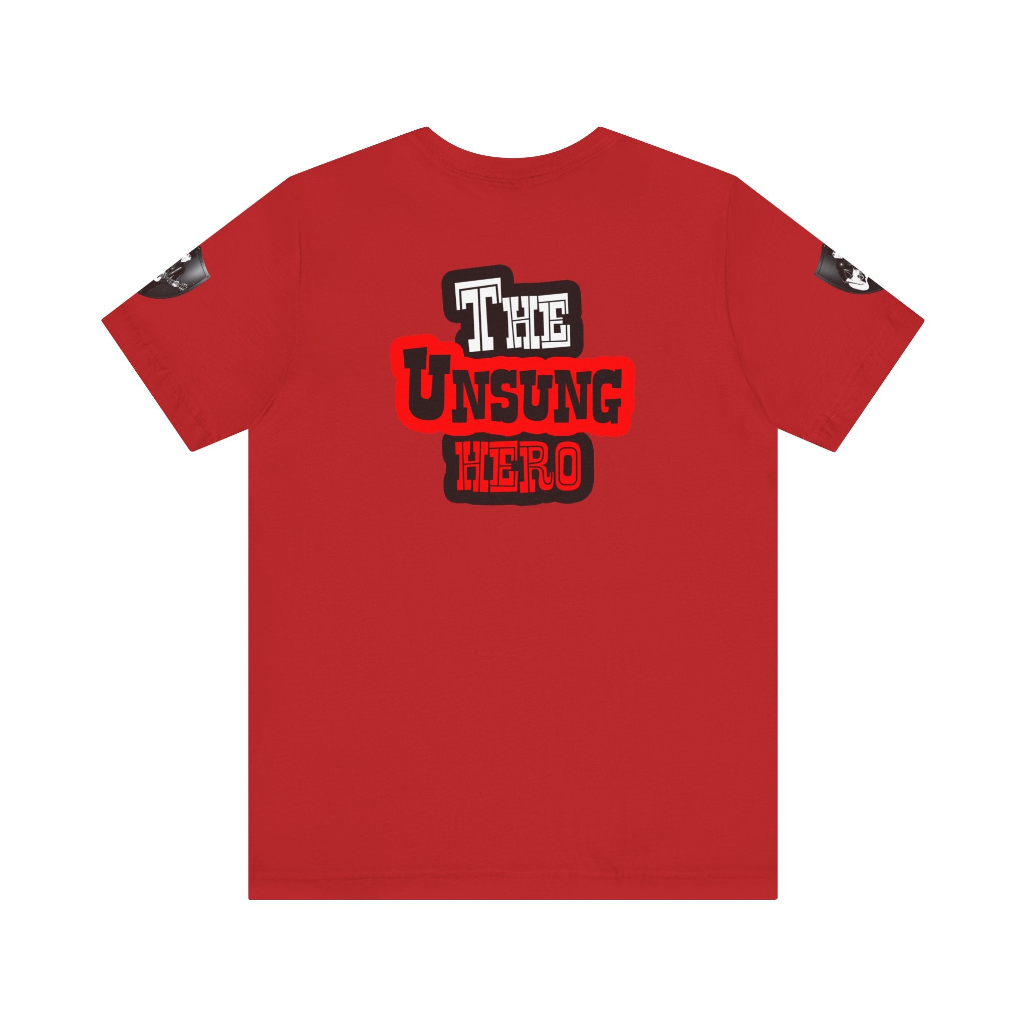 The Unsung Hero - Grey Skeleton T-Shirt [Unisex]