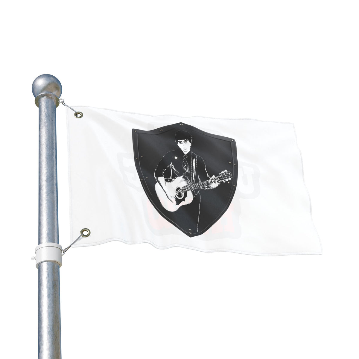 Double-Sided Flag by The Unsung Hero