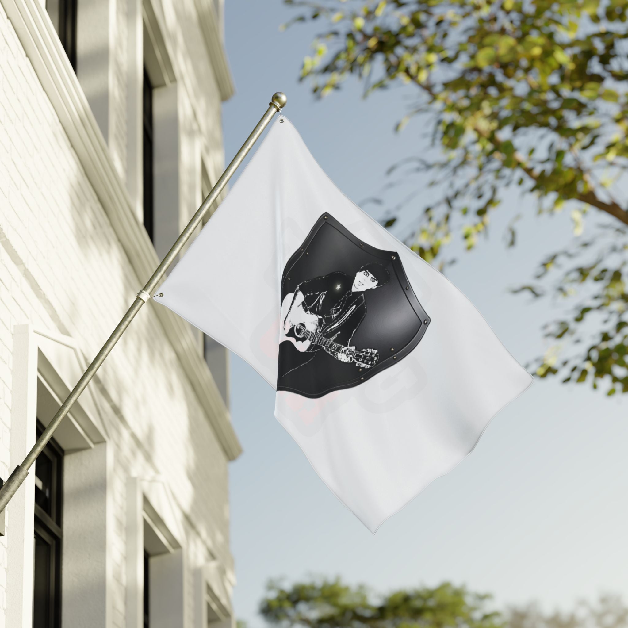 Double-Sided Flag by The Unsung Hero