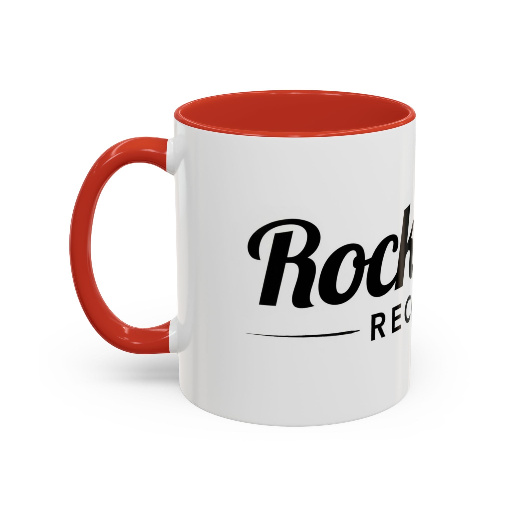 Rock n' Roll Records - Accent Coffee Mug