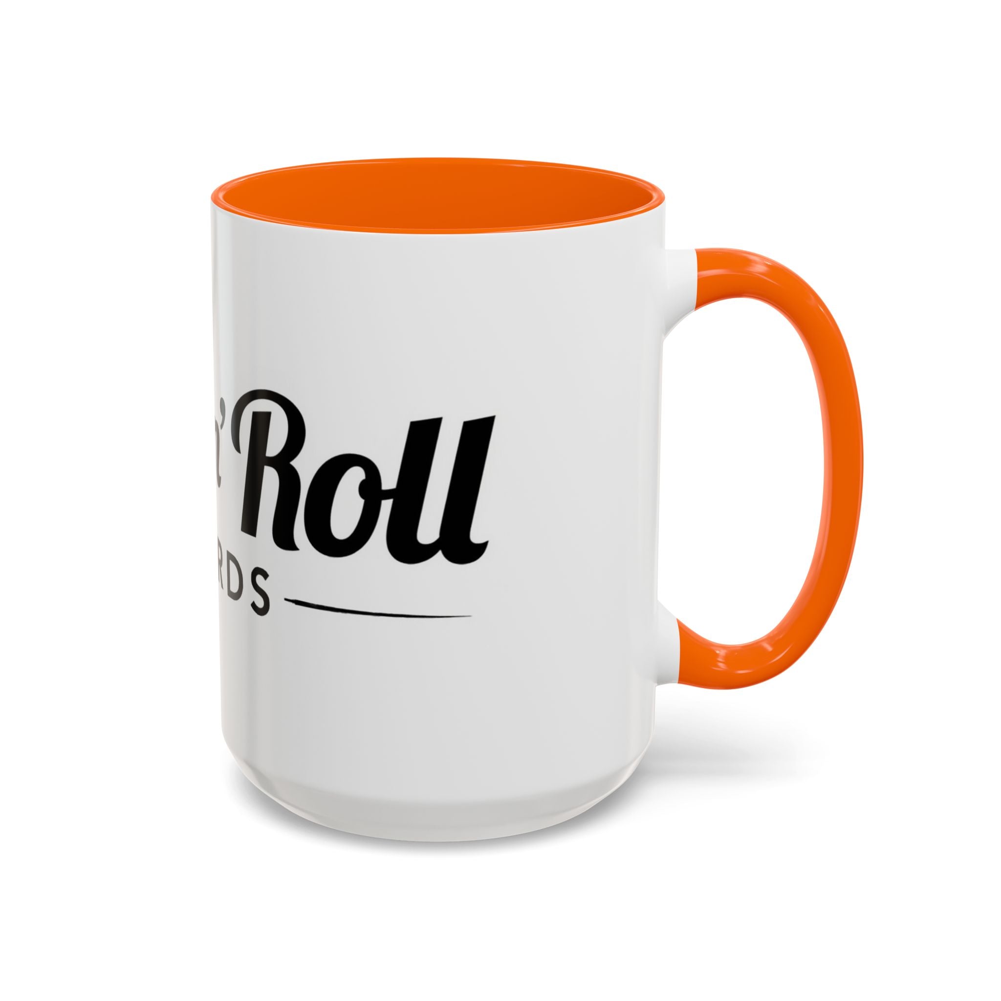 Rock n' Roll Records - Accent Coffee Mug