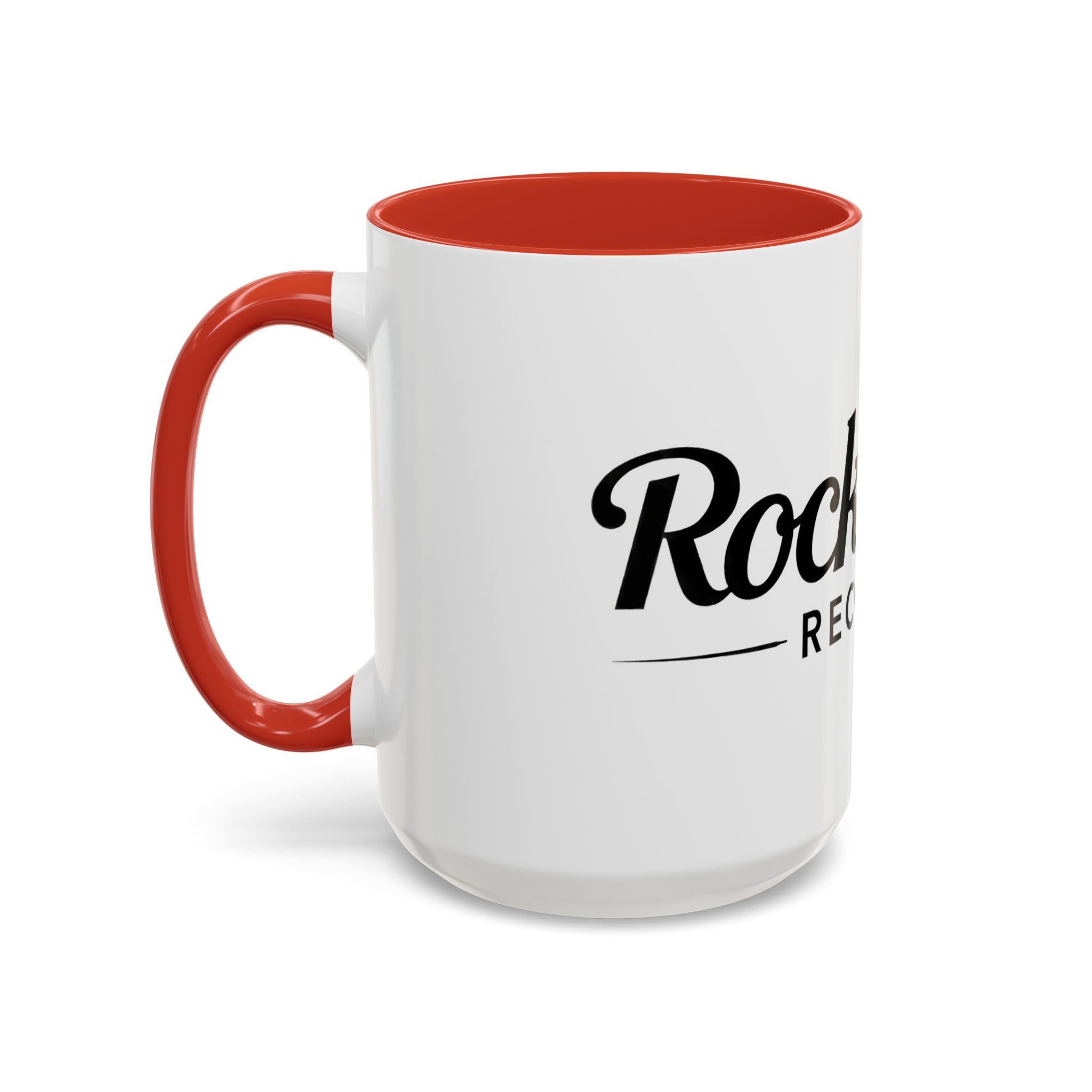 Rock n' Roll Records - Accent Coffee Mug