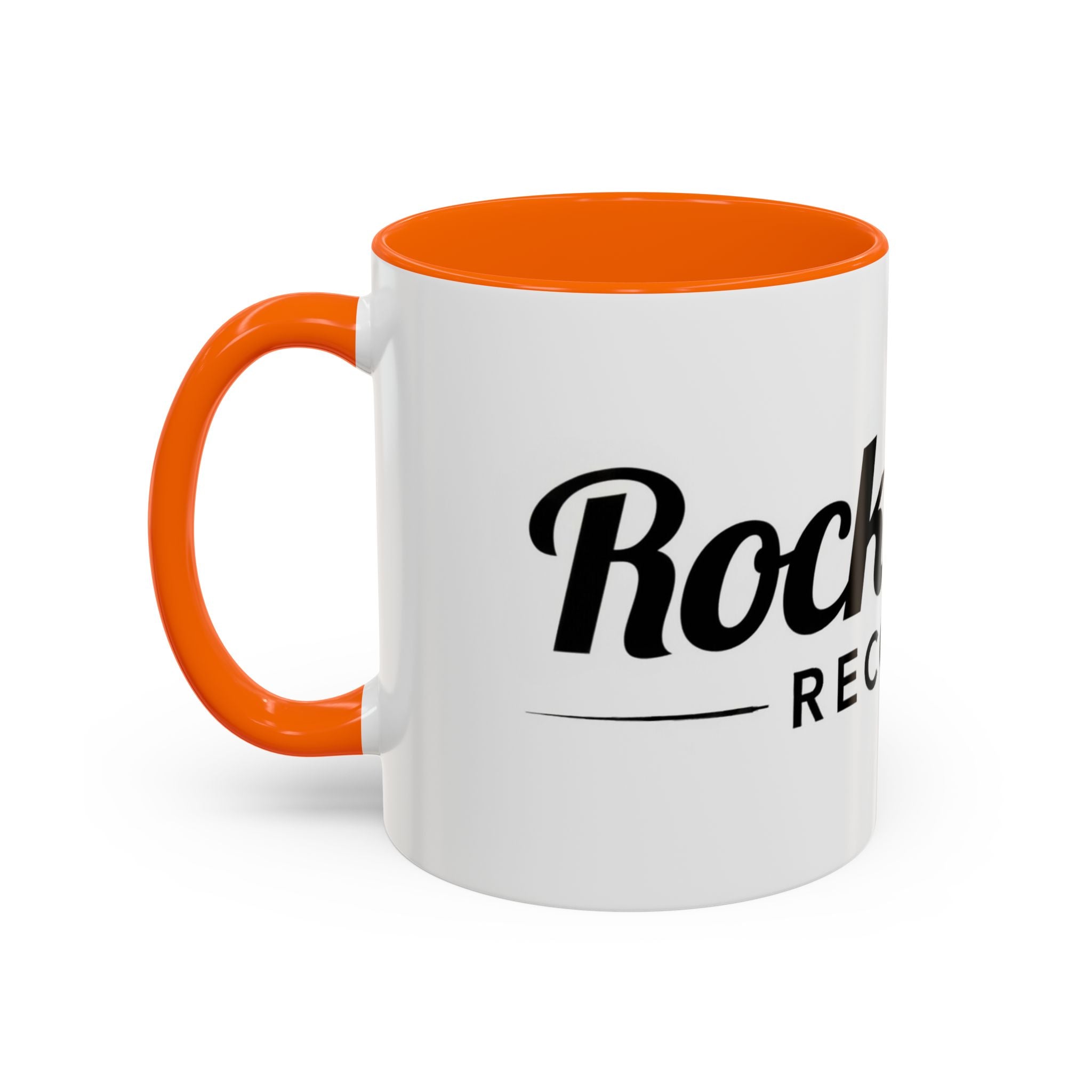 Rock n' Roll Records - Accent Coffee Mug