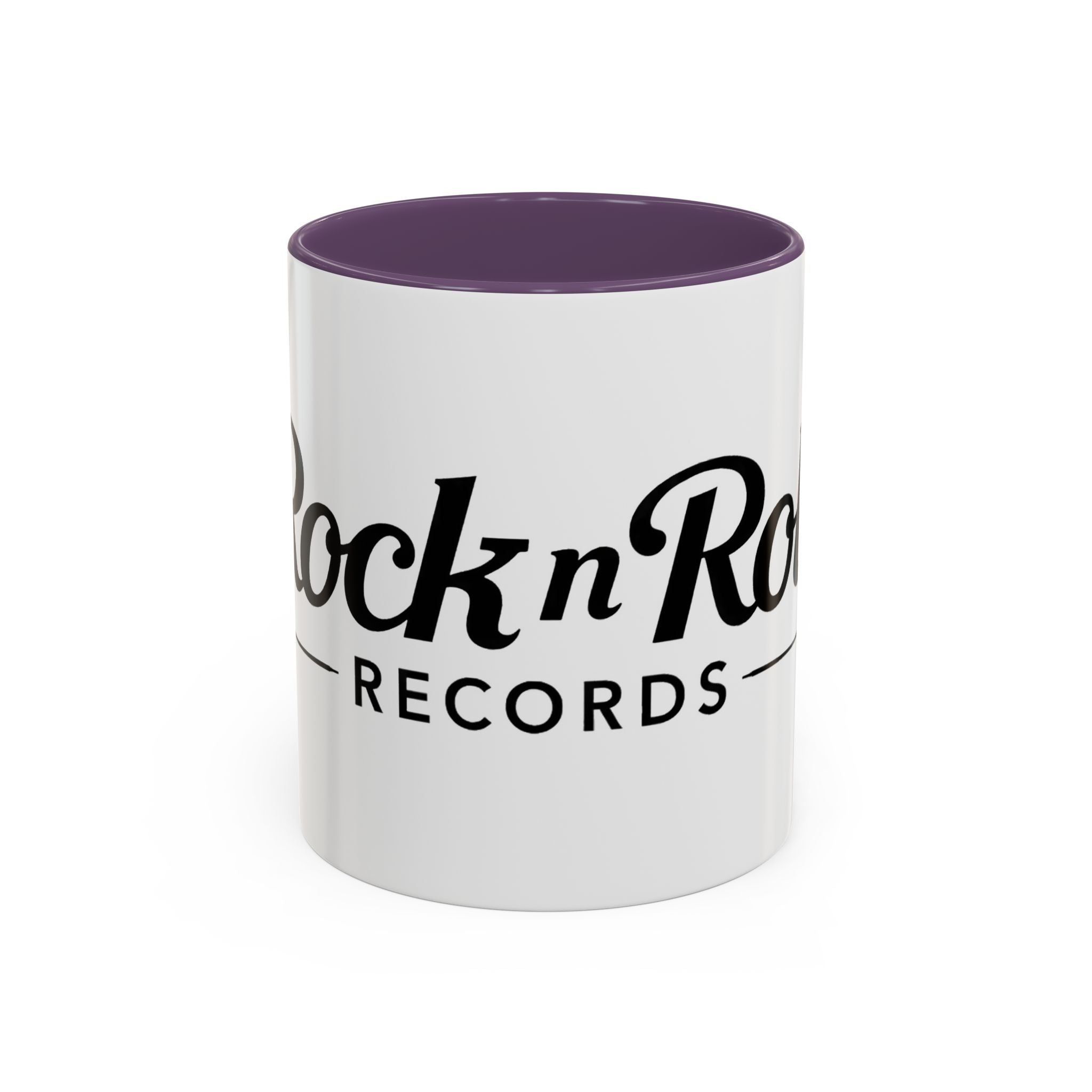Rock n' Roll Records - Accent Coffee Mug