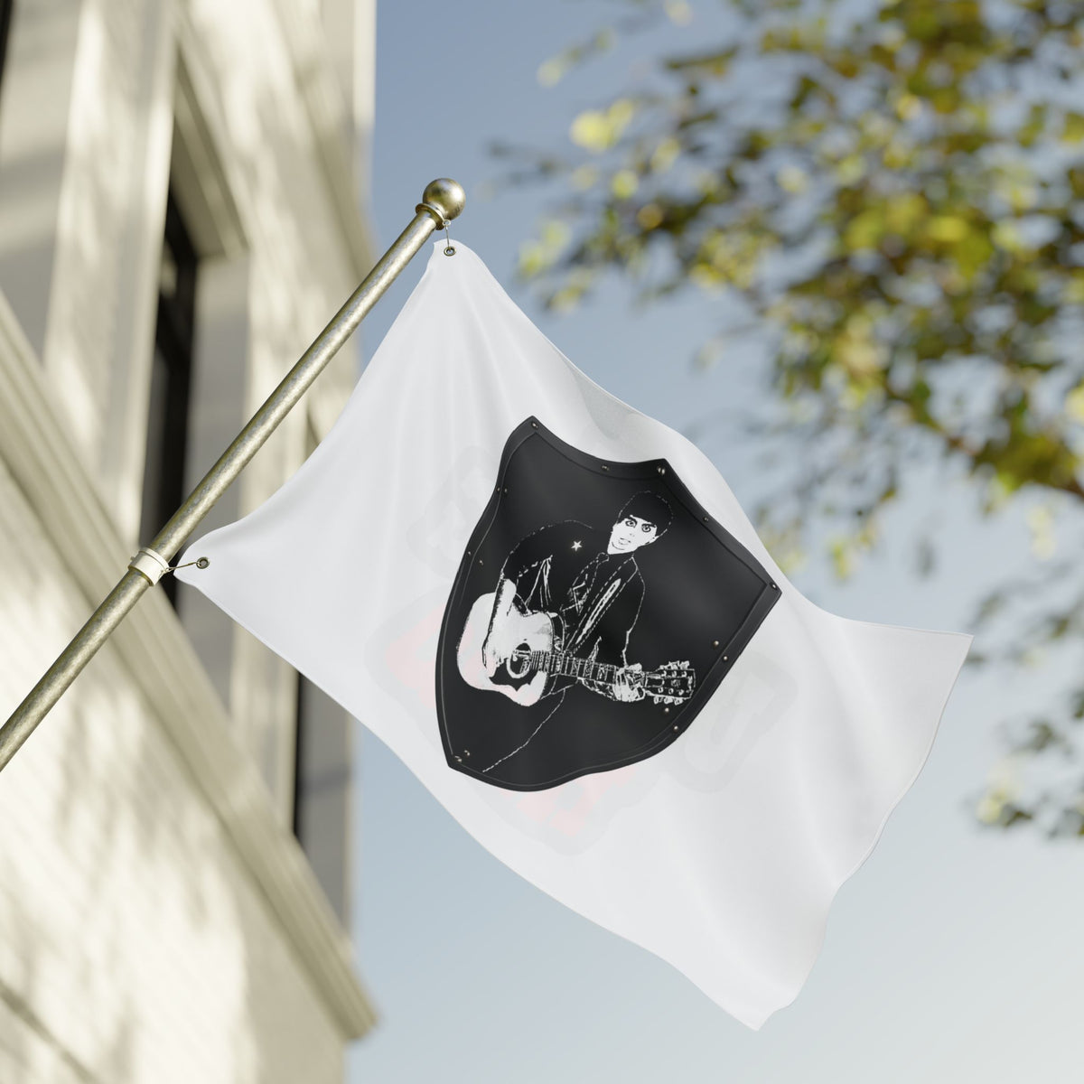 Double-Sided Flag by The Unsung Hero