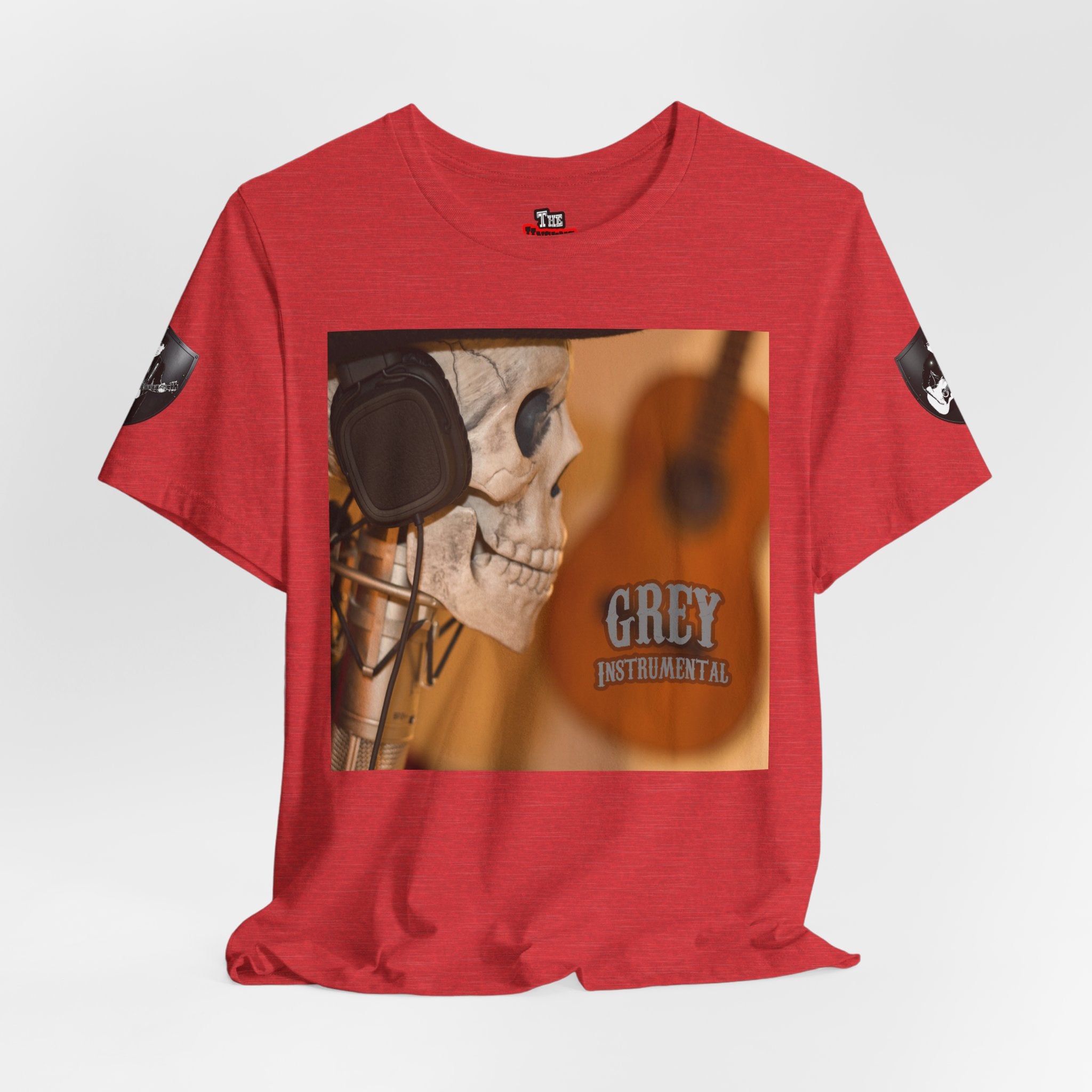 The Unsung Hero - Grey Skeleton T-Shirt [Unisex]