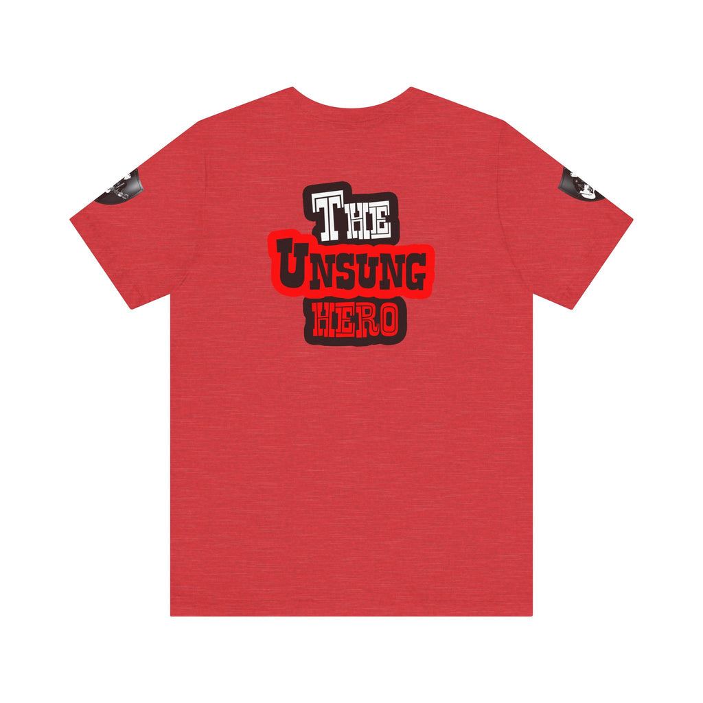 The Unsung Hero - Grey Skeleton T-Shirt [Unisex]