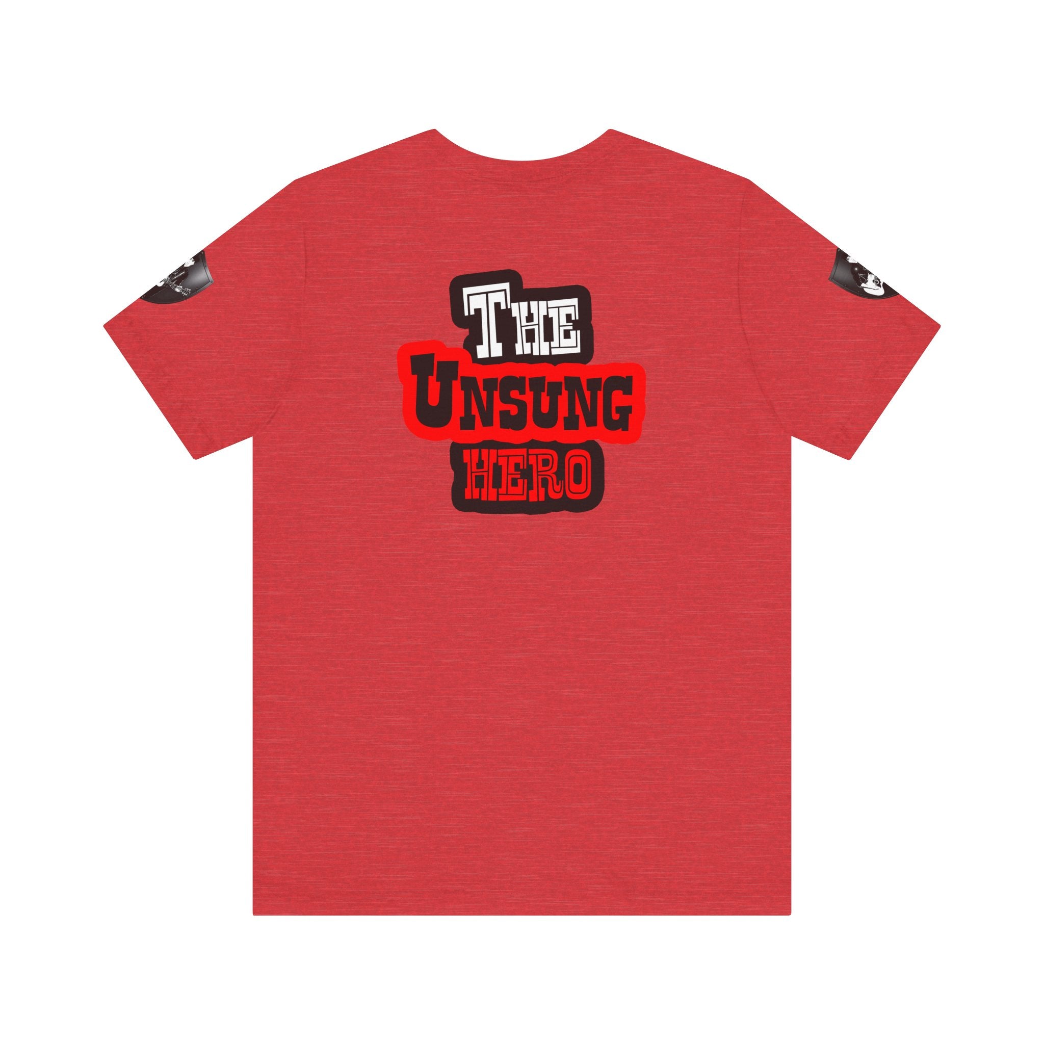 The Unsung Hero - Grey Skeleton T-Shirt [Unisex]