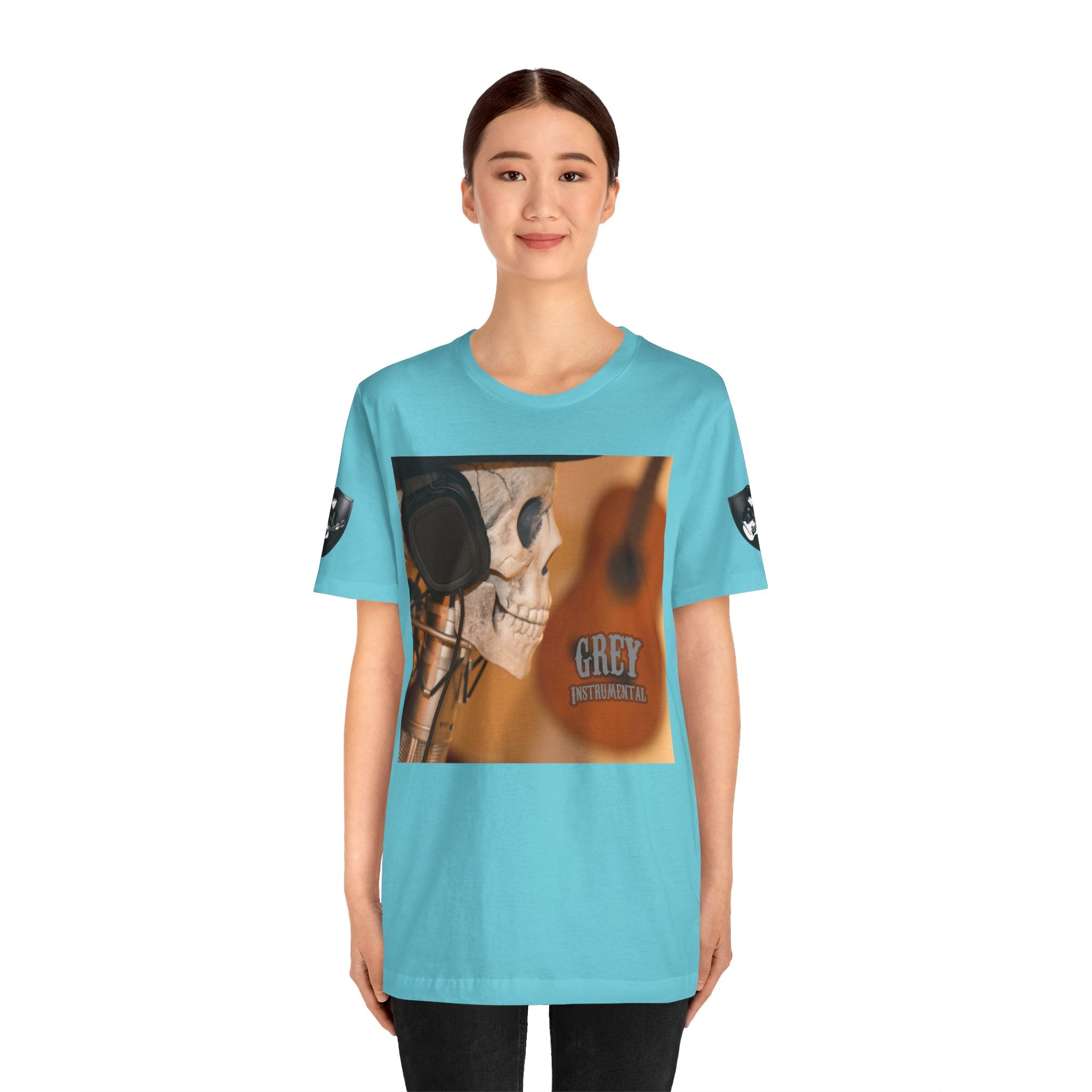 The Unsung Hero - Grey Skeleton T-Shirt [Unisex]