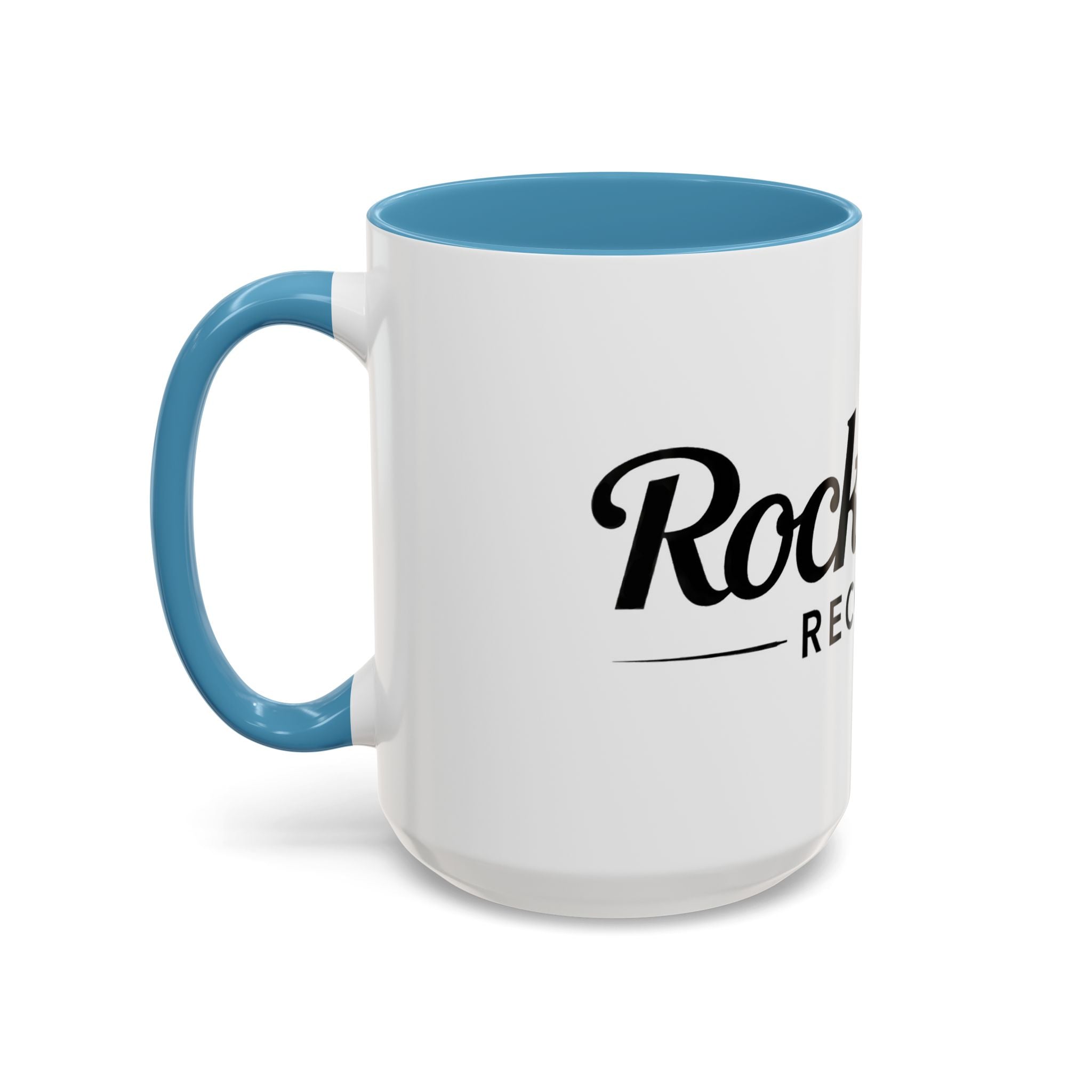 Rock n' Roll Records - Accent Coffee Mug