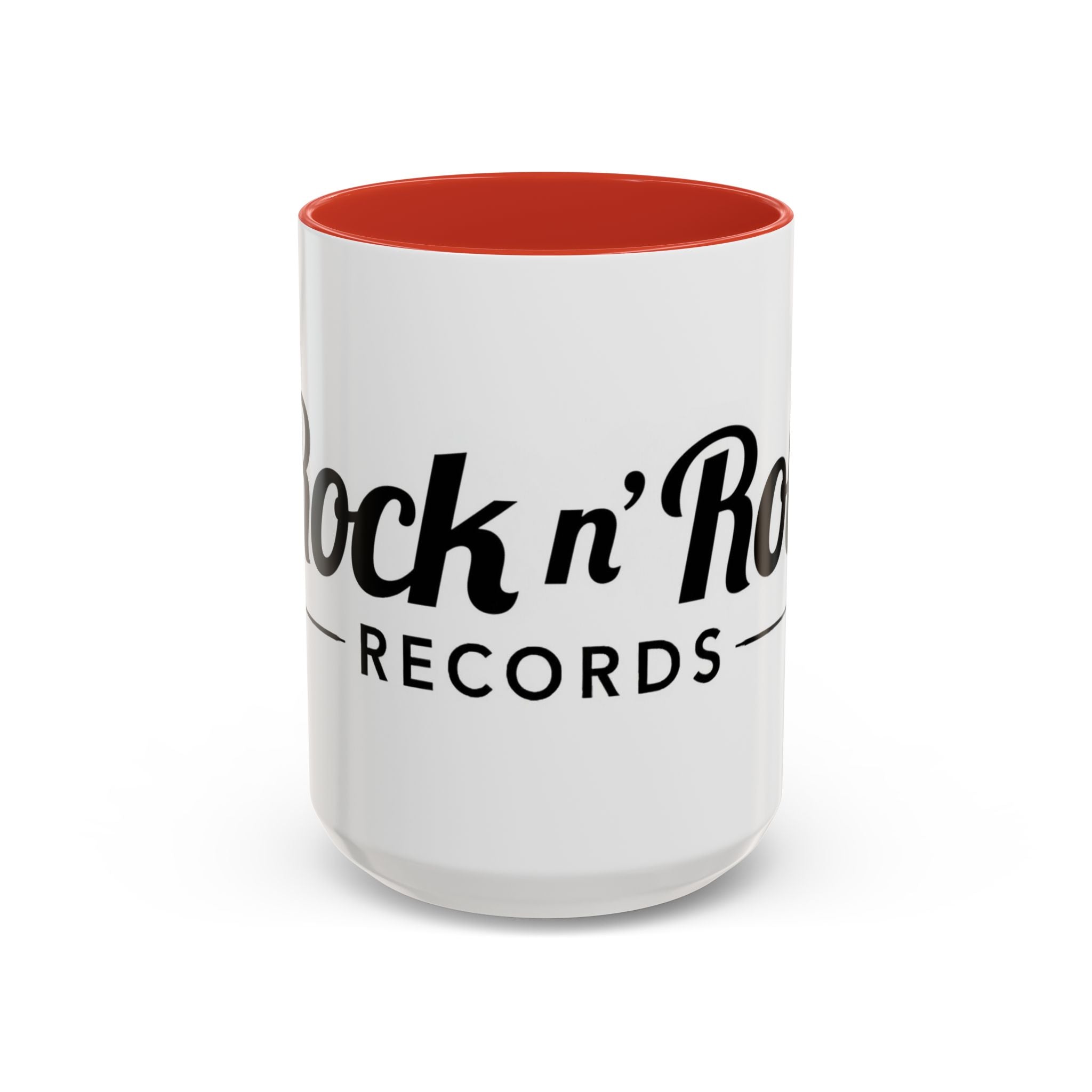 Rock n' Roll Records - Accent Coffee Mug
