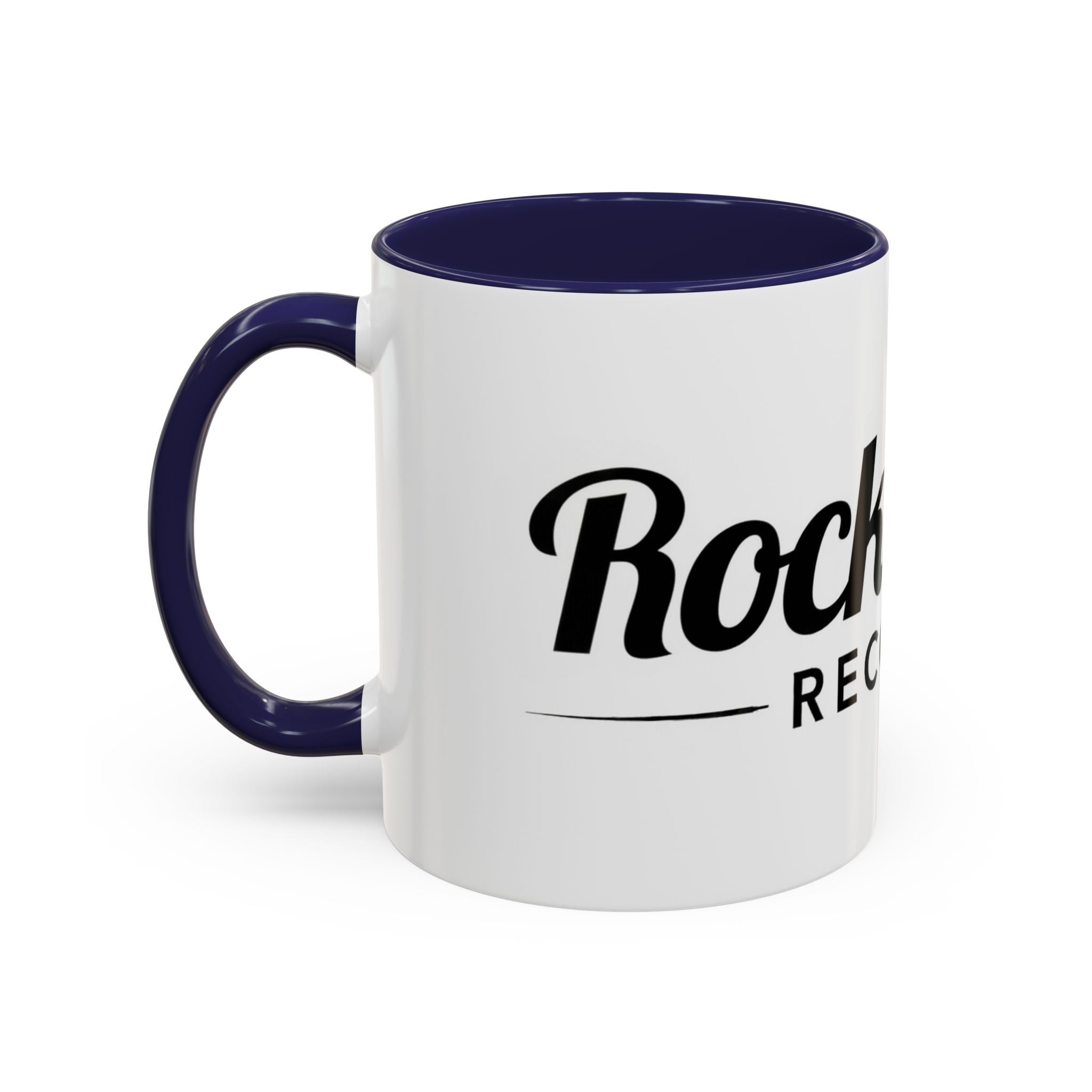 Rock n' Roll Records - Accent Coffee Mug