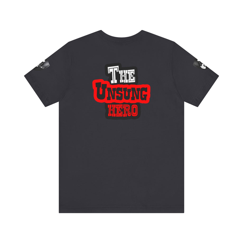 The Unsung Hero - Grey Skeleton T-Shirt [Unisex]