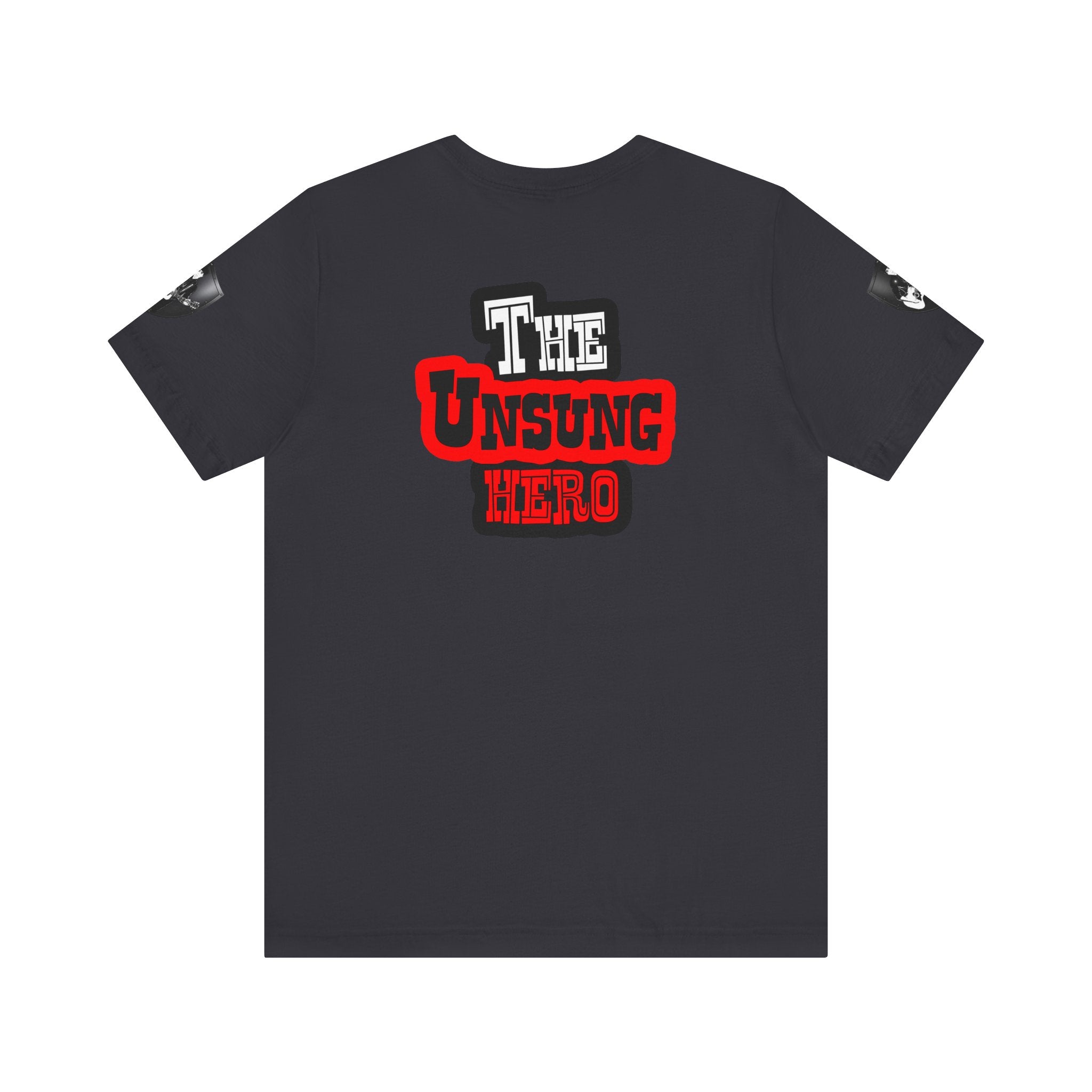 The Unsung Hero - Grey Skeleton T-Shirt [Unisex]