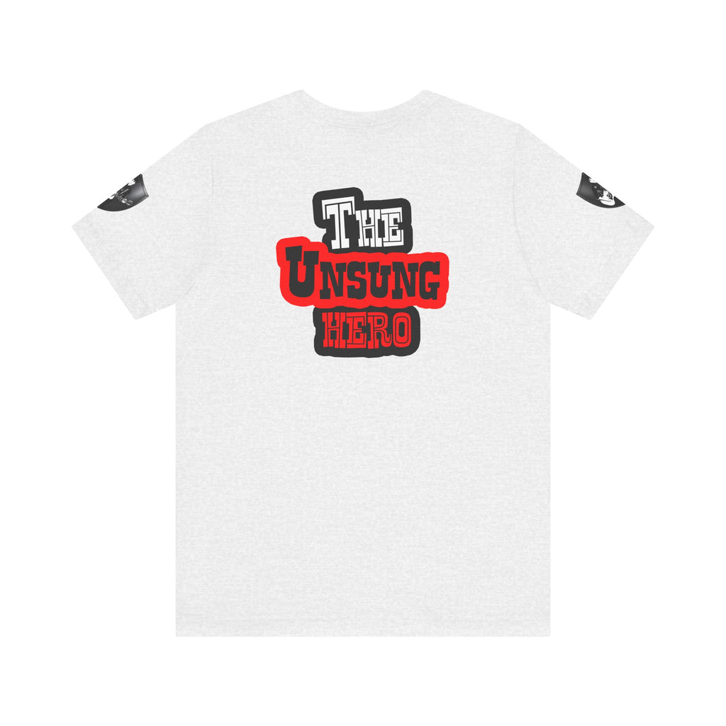 The Unsung Hero - Grey Skeleton T-Shirt [Unisex]
