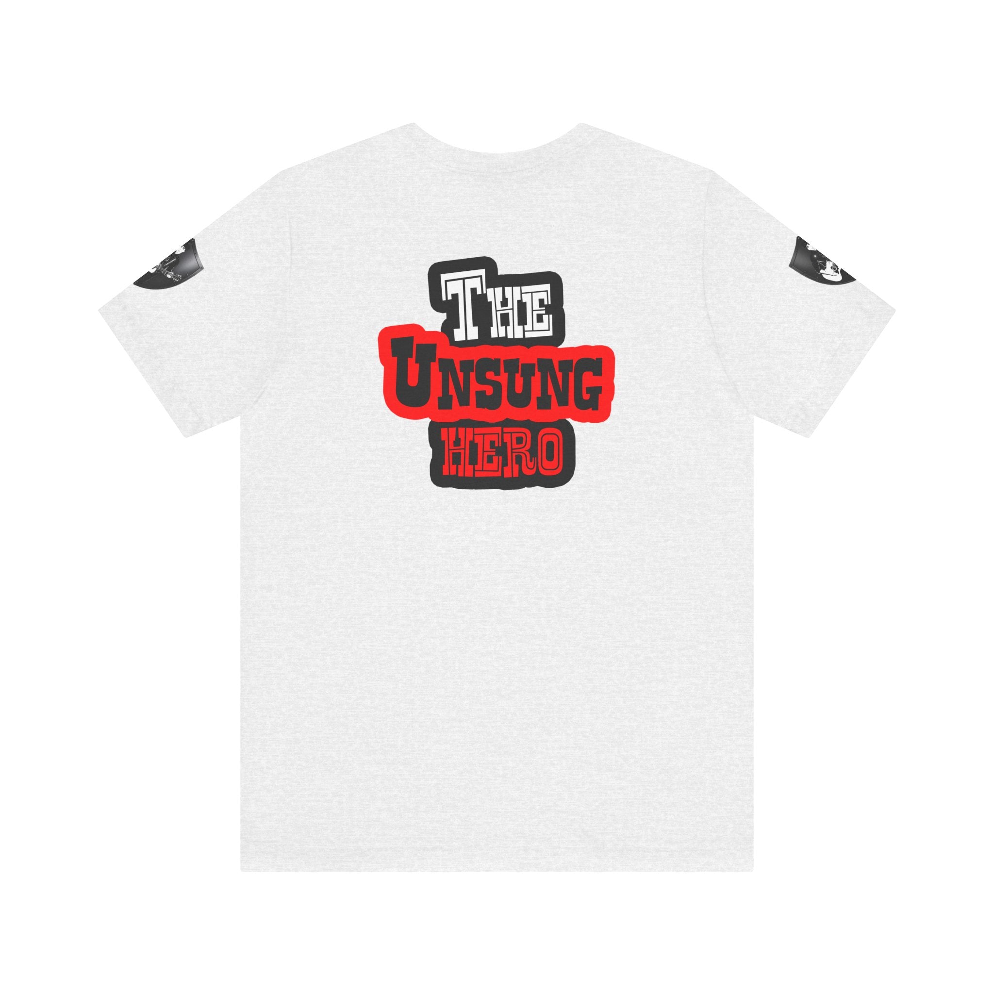 The Unsung Hero - Grey Skeleton T-Shirt [Unisex]