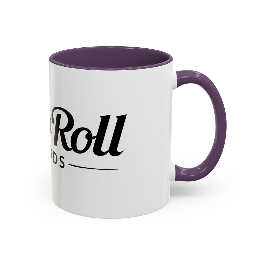 Rock n' Roll Records - Accent Coffee Mug