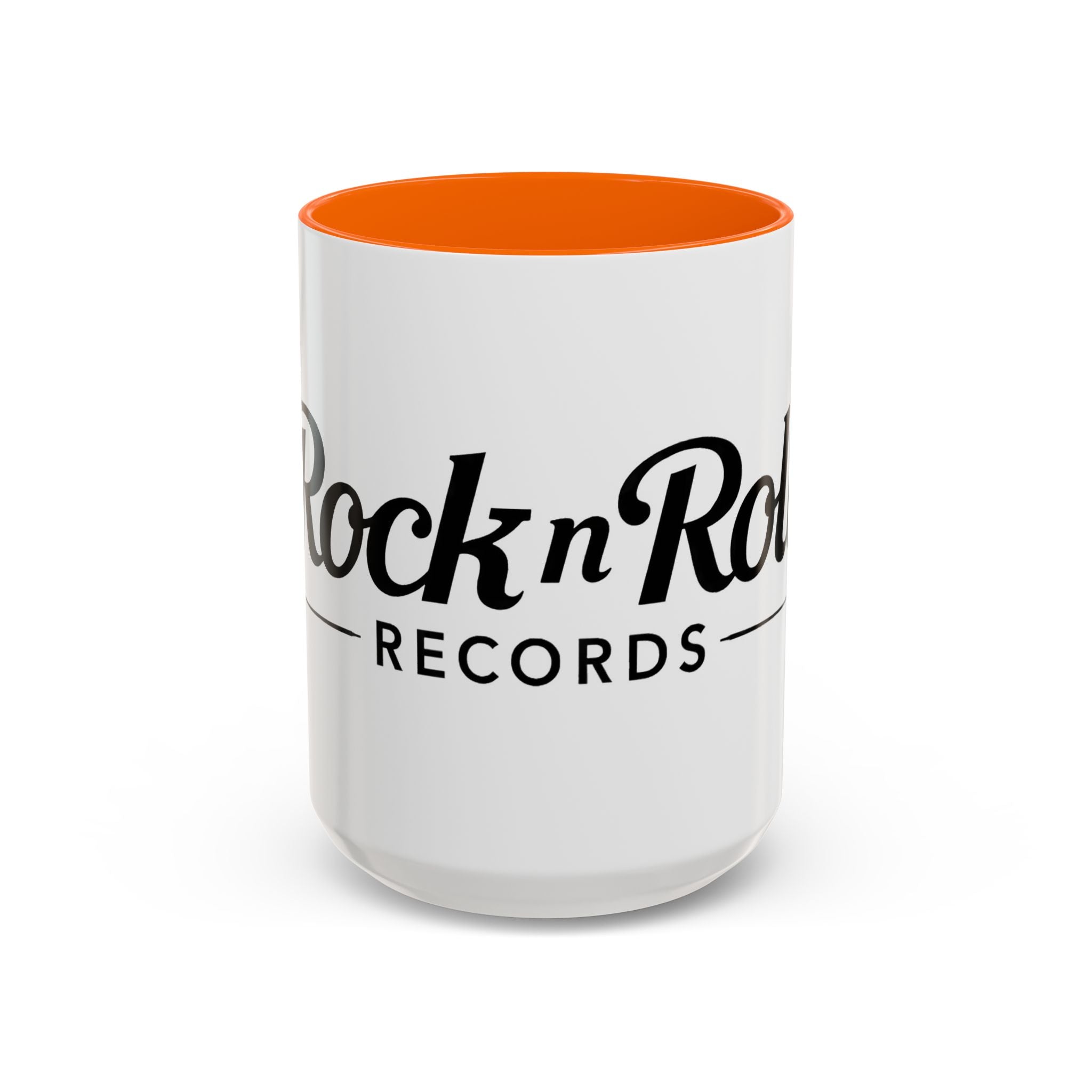 Rock n' Roll Records - Accent Coffee Mug