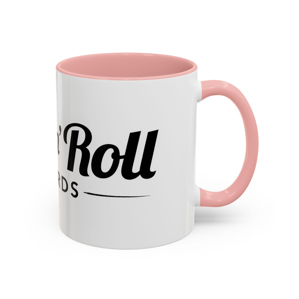 Rock n' Roll Records - Accent Coffee Mug