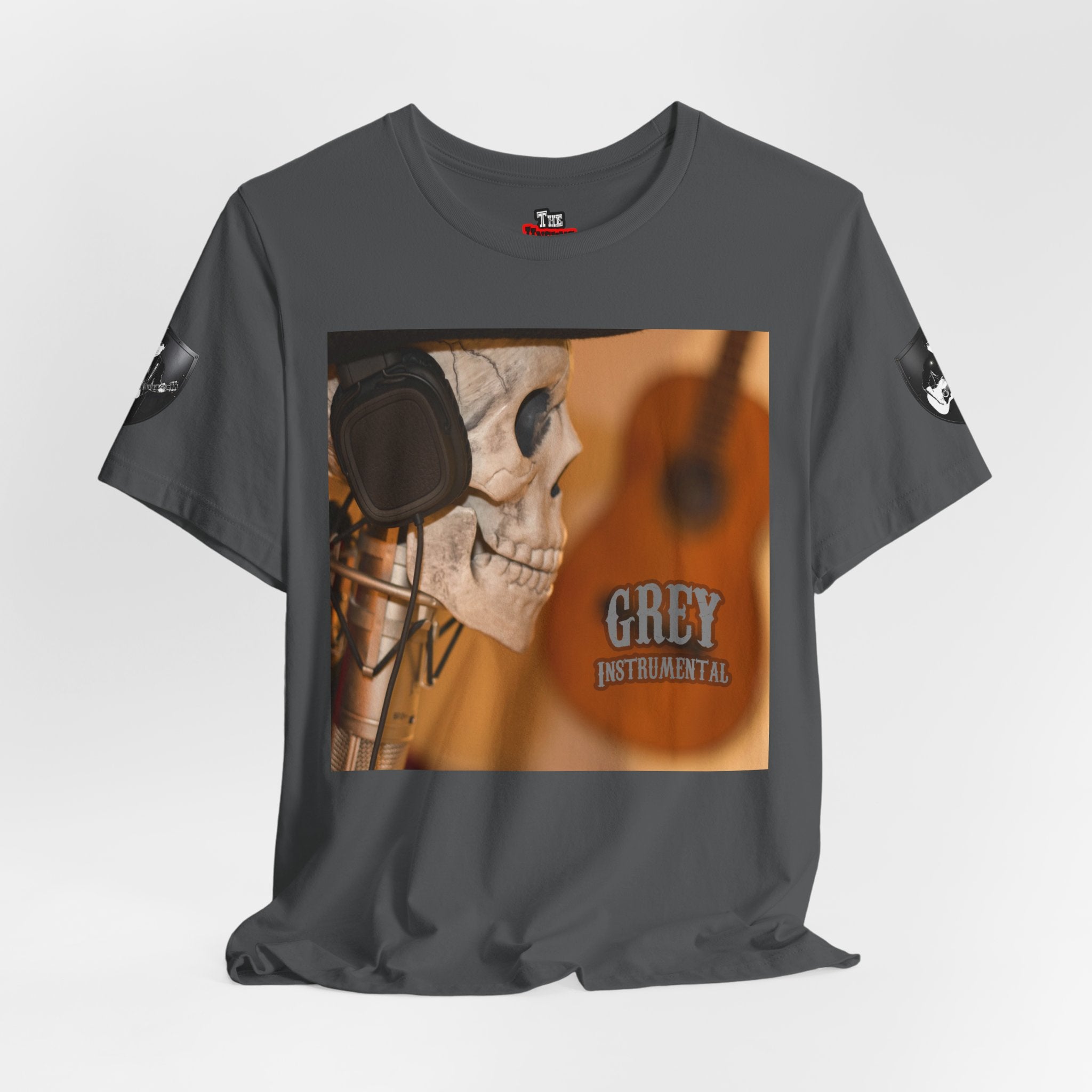 The Unsung Hero - Grey Skeleton T-Shirt [Unisex]