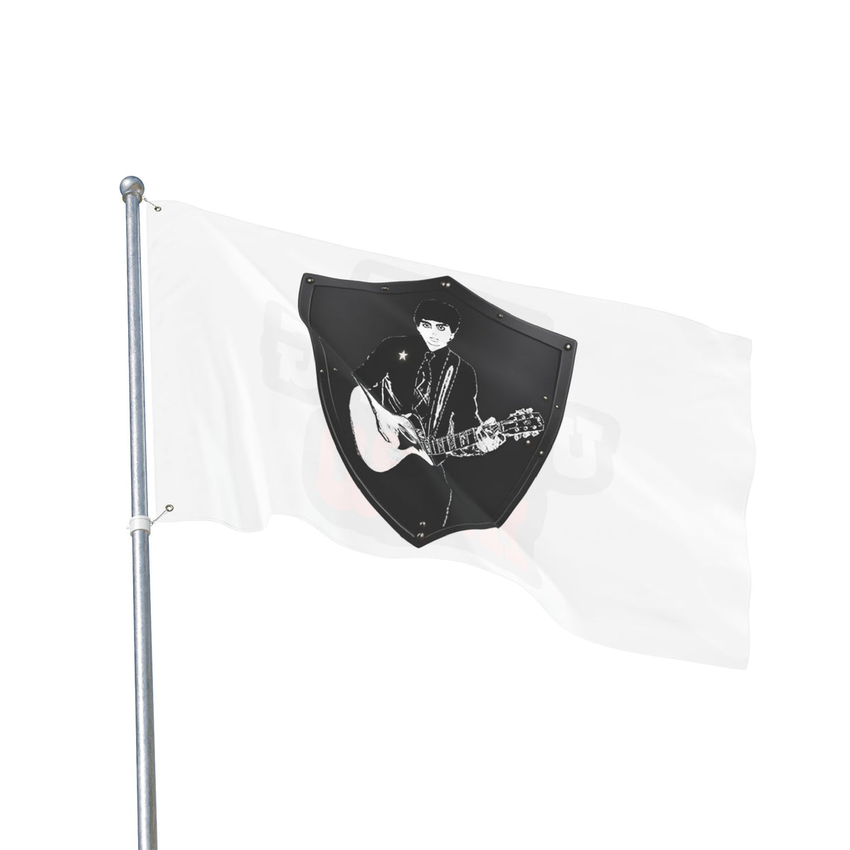 Double-Sided Flag by The Unsung Hero