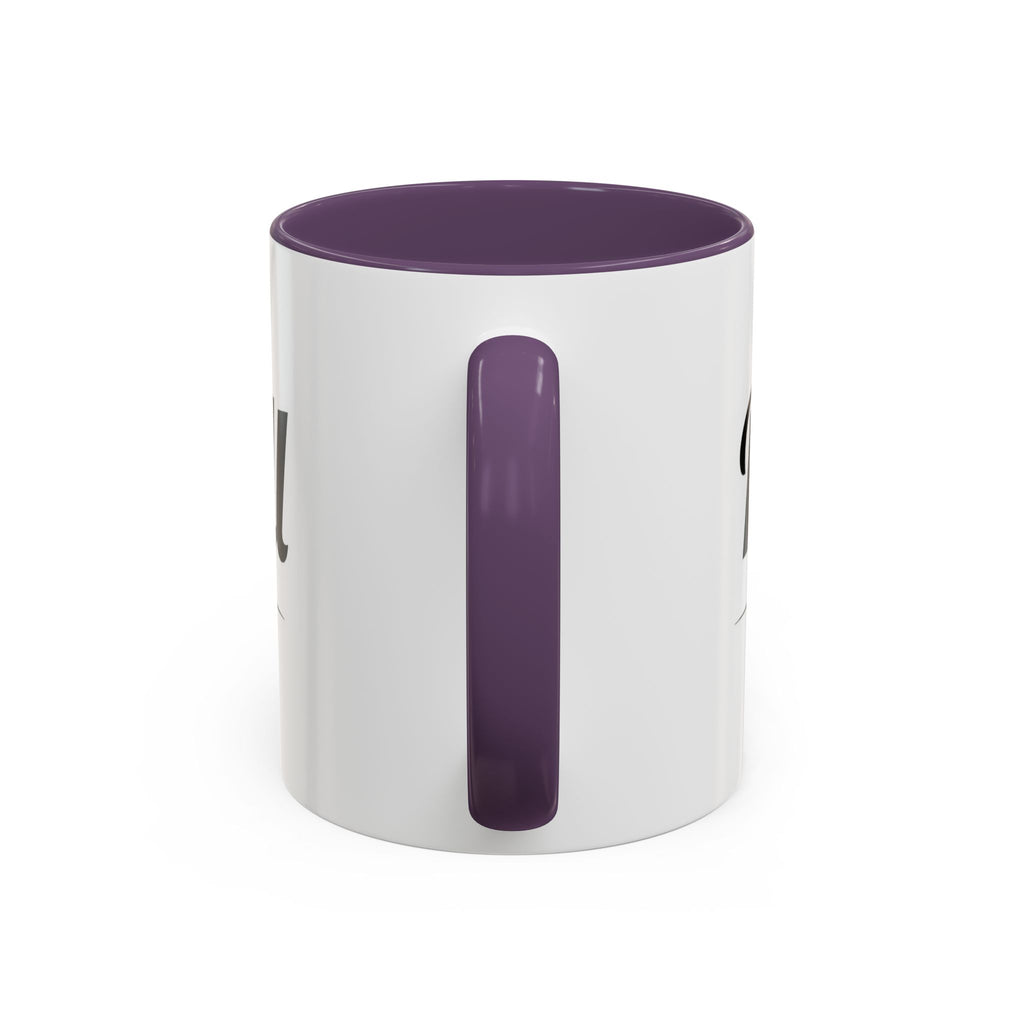 Rock n' Roll Records - Accent Coffee Mug